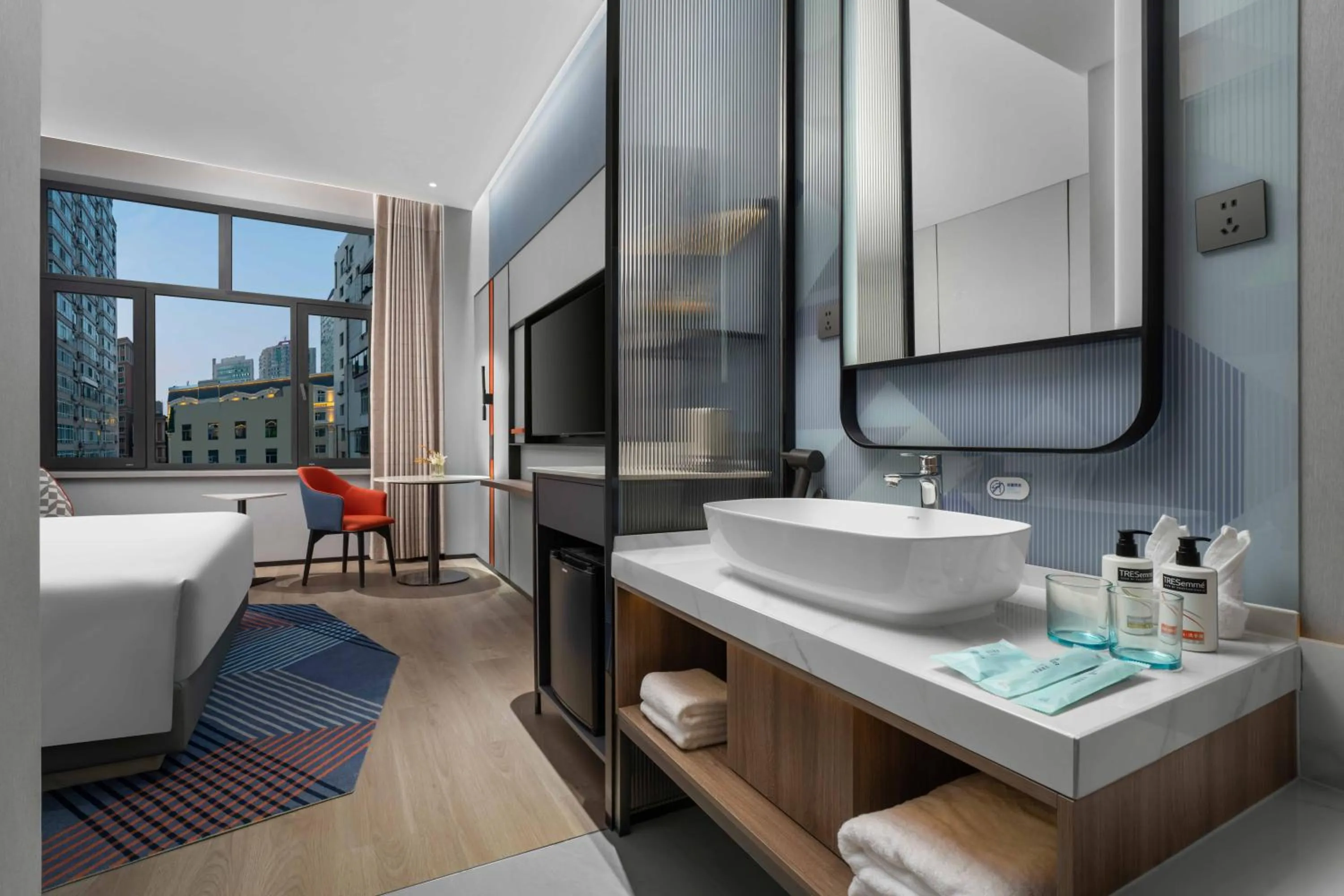 Bathroom in Holiday Inn Express Harbin Central Avenue by IHG