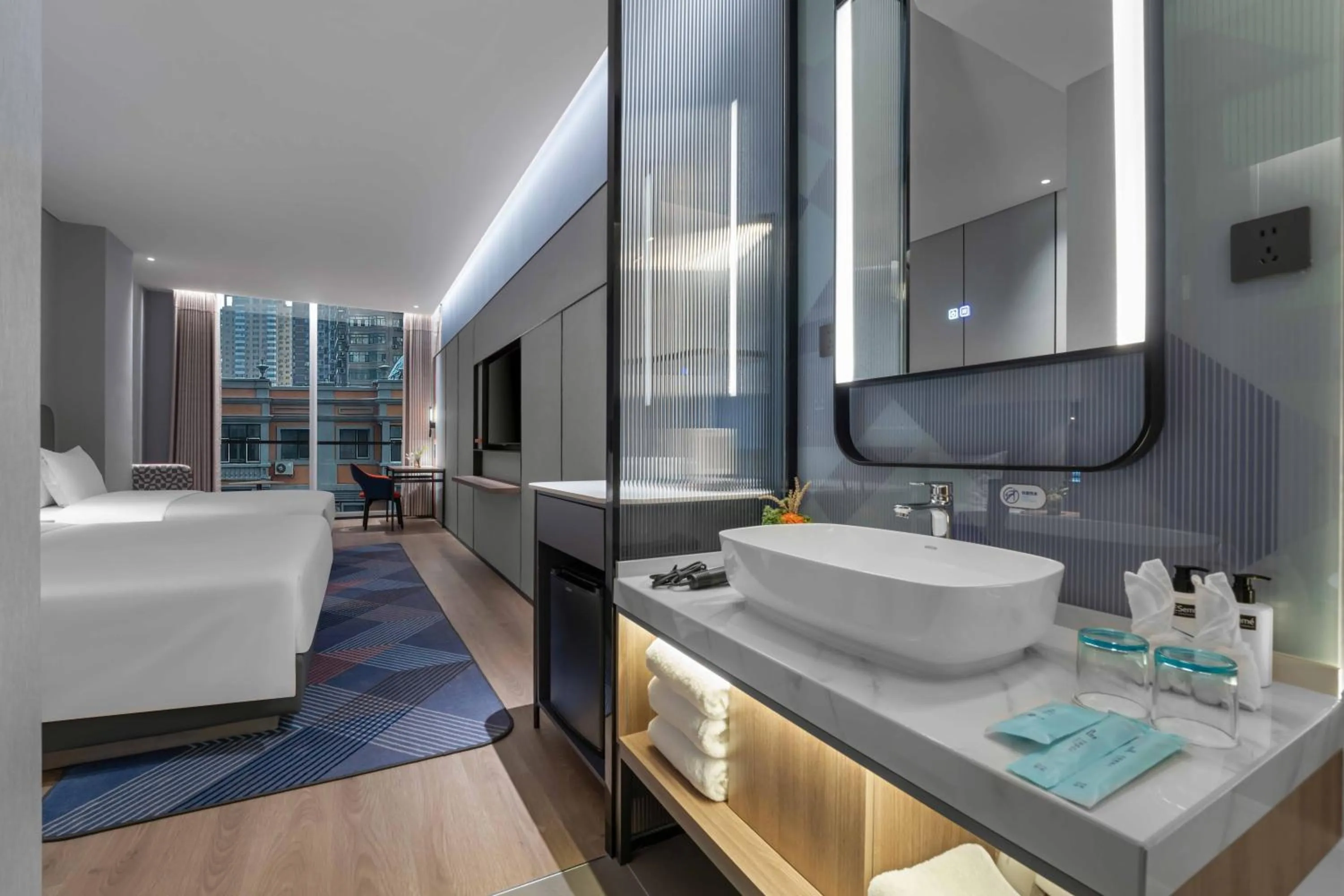 Bathroom in Holiday Inn Express Harbin Central Avenue by IHG