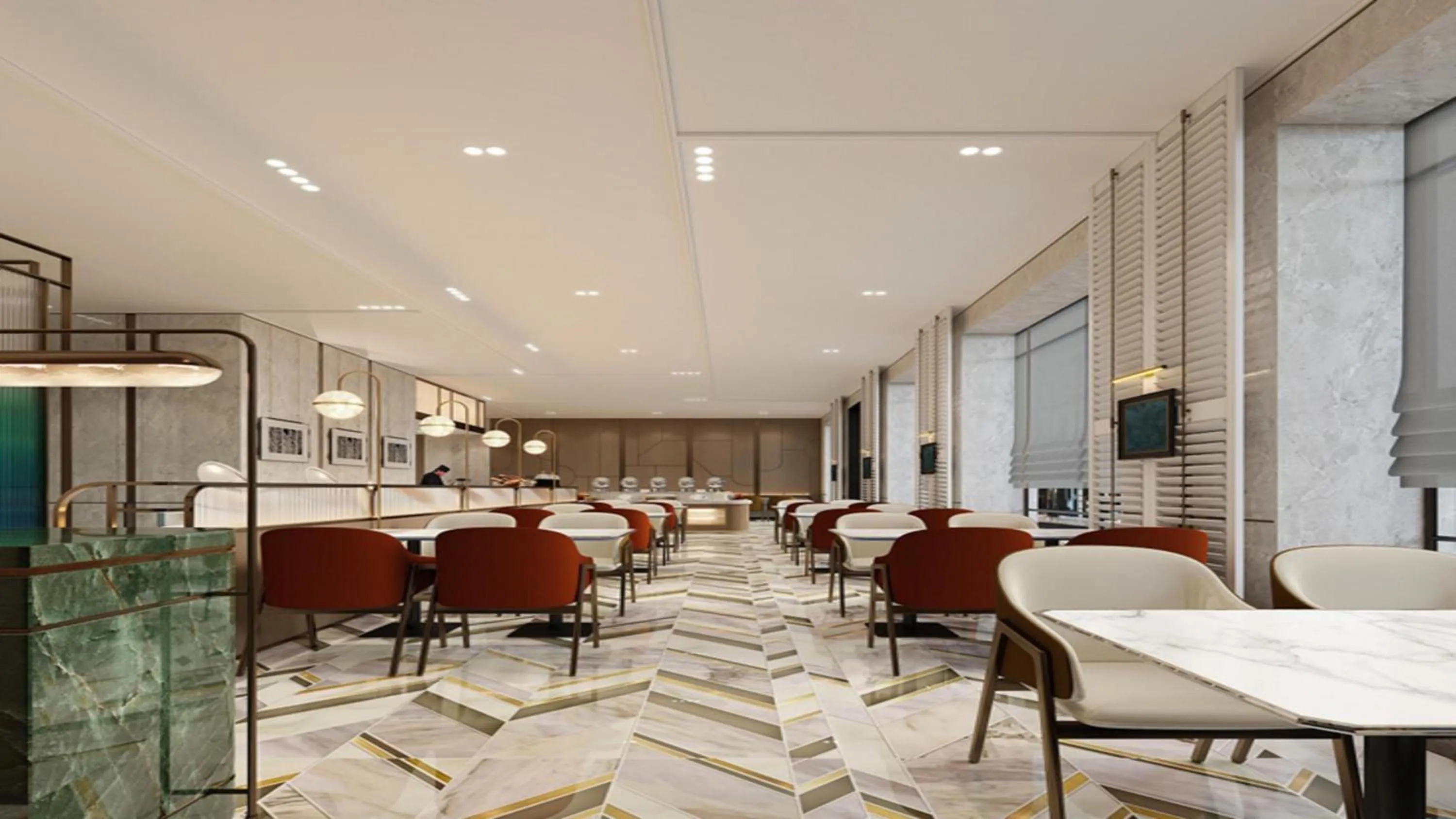 Restaurant/places to eat in Holiday Inn Express Harbin Central Avenue by IHG