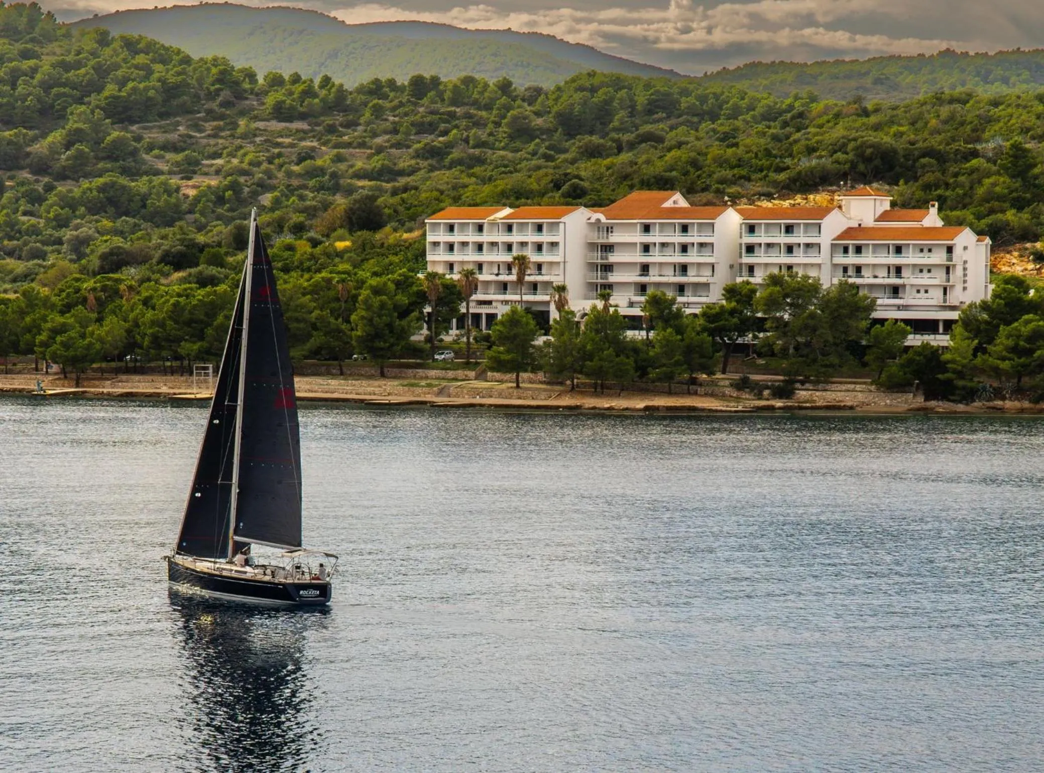Bird's eye view in Hotel Issa