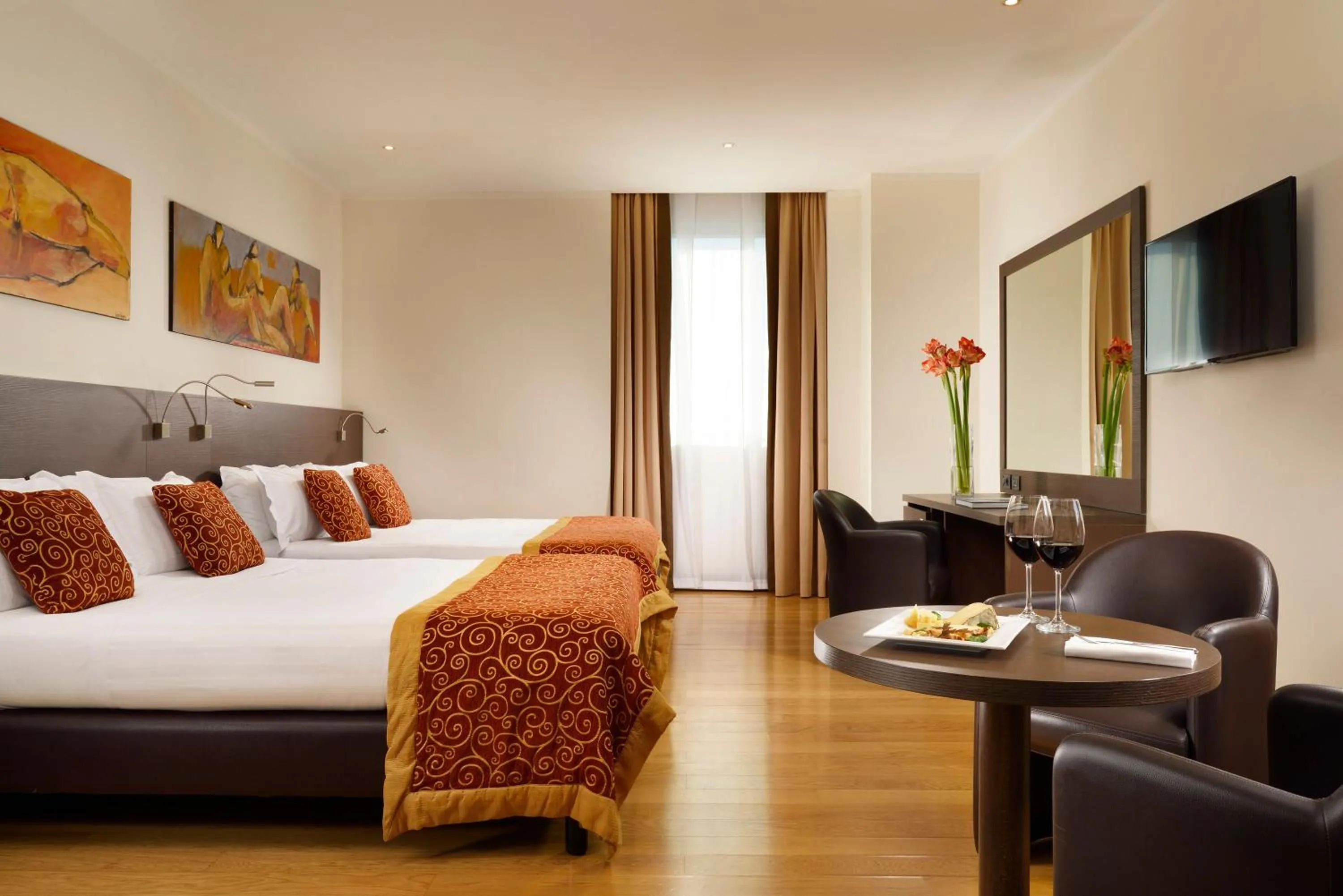 Bedroom, Bed in Hotel Diamante