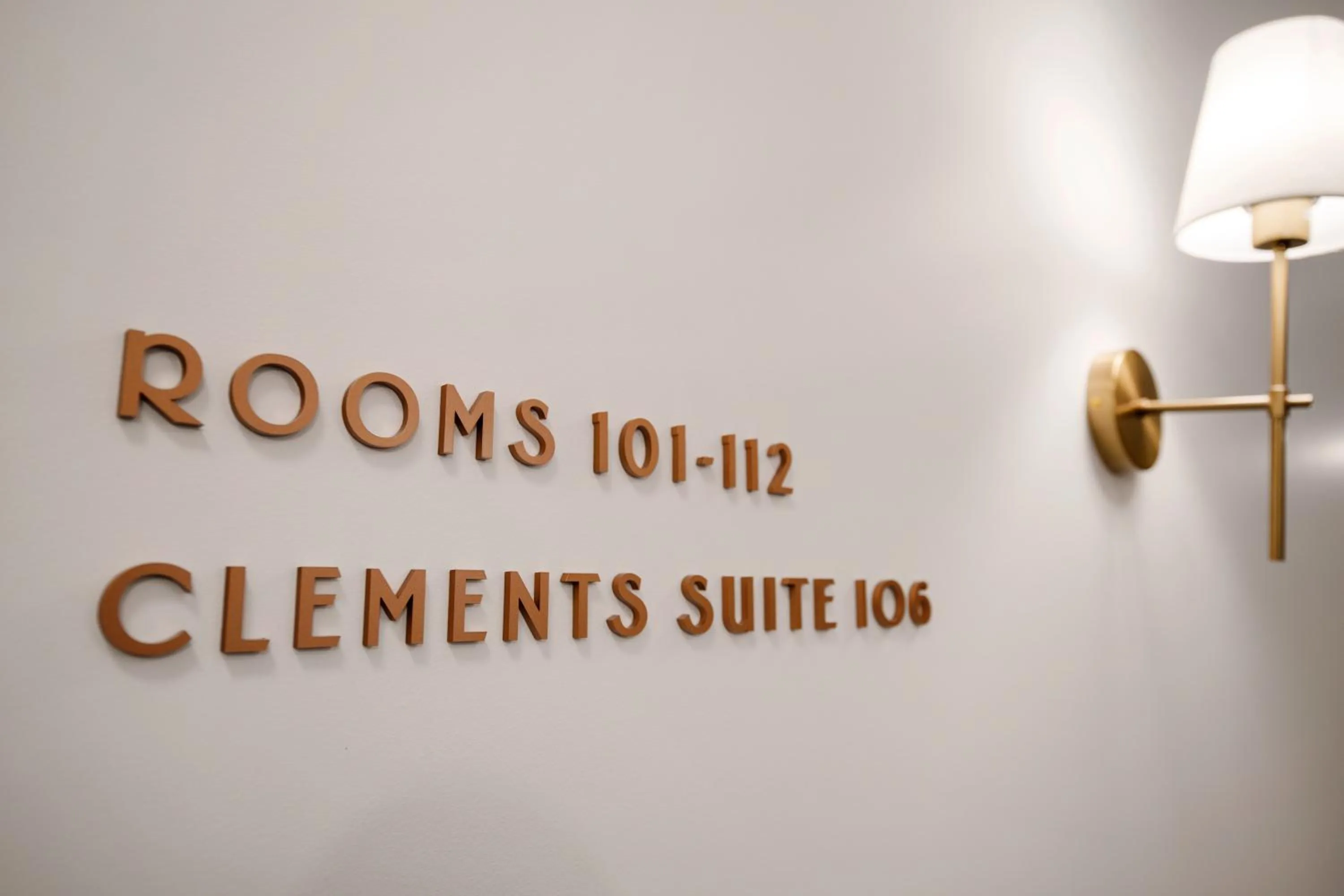 Property building in The Clements Hotel