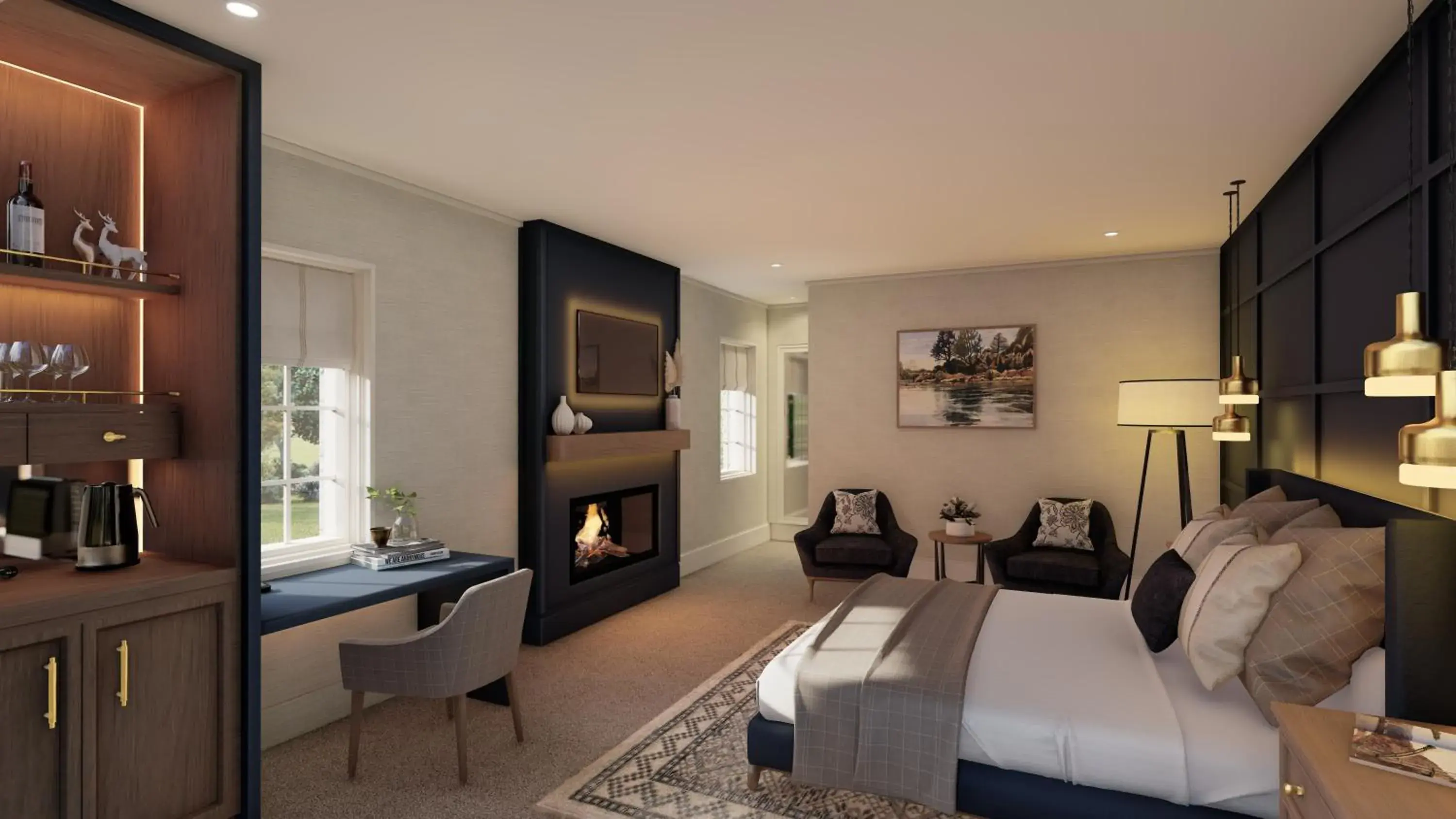 King Suite - single occupancy in The Clements Hotel King Suite - single occupancy in The Clements Hotel