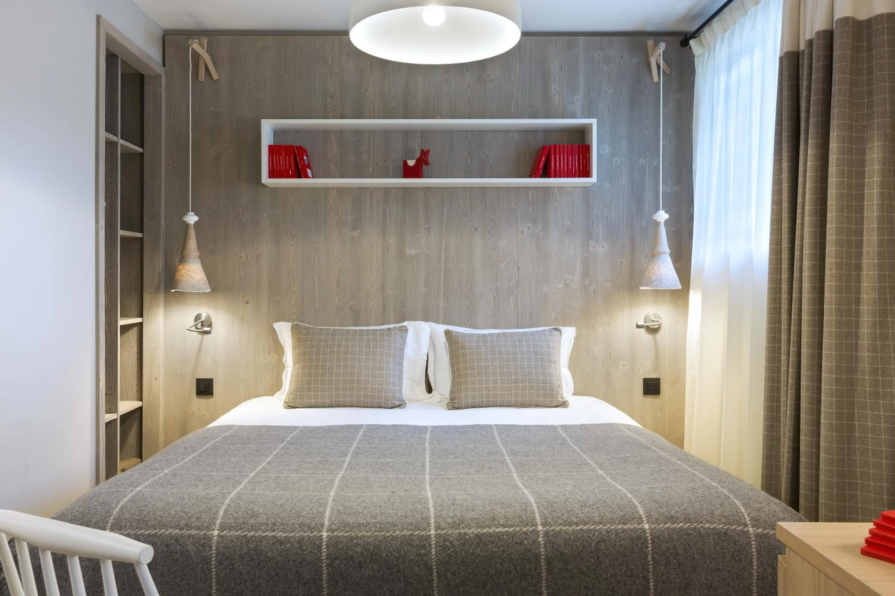 Bed in Appartements de l'Héliopic