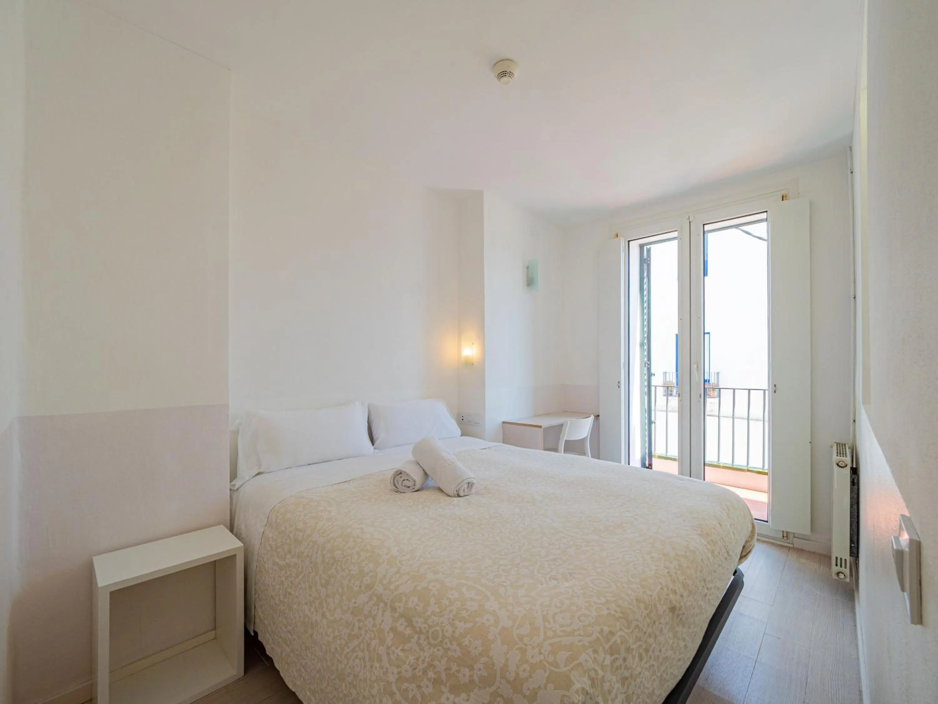 Bed in Hostal Marina Cadaqués