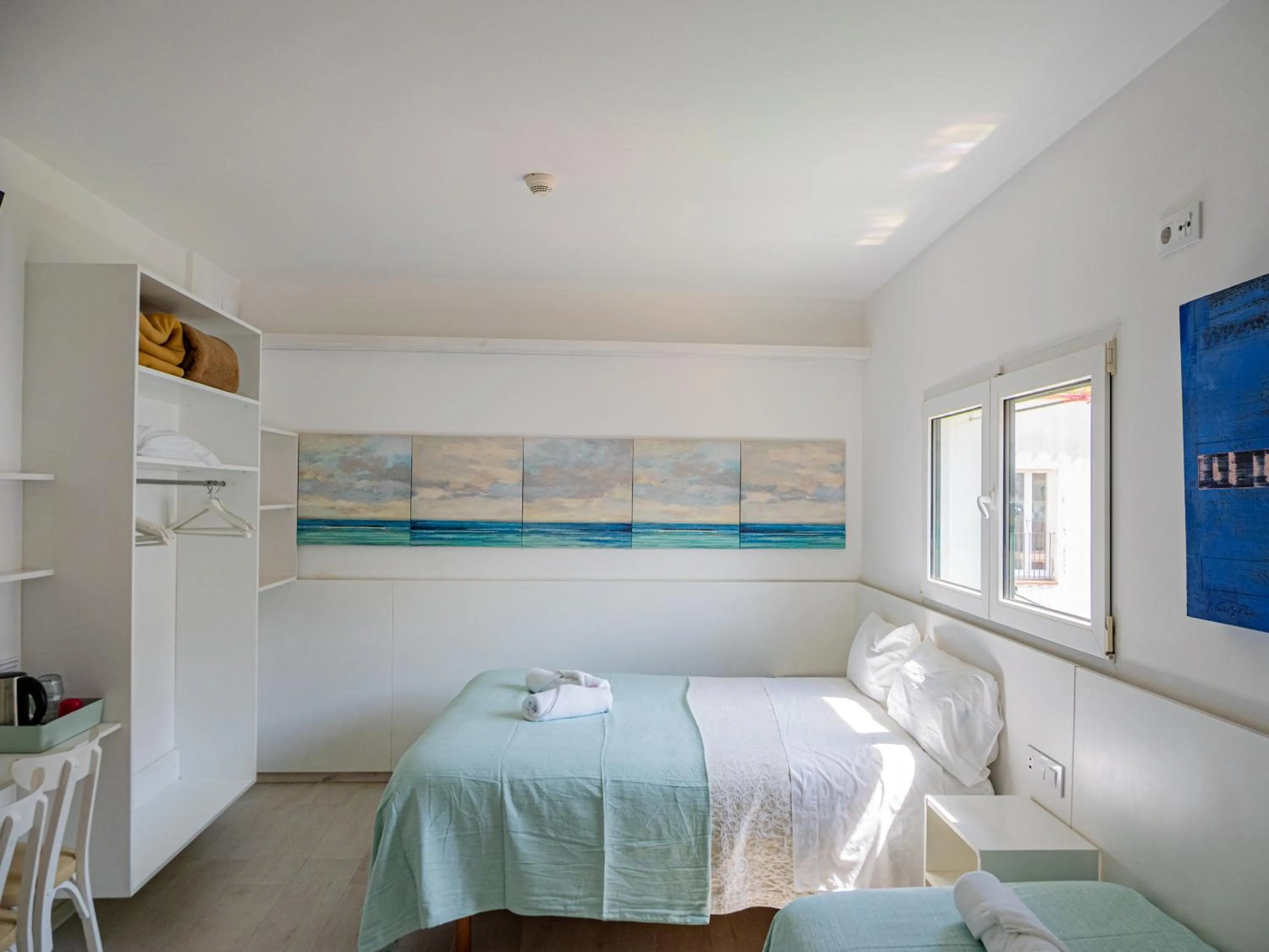 Bed in Hostal Marina Cadaqués