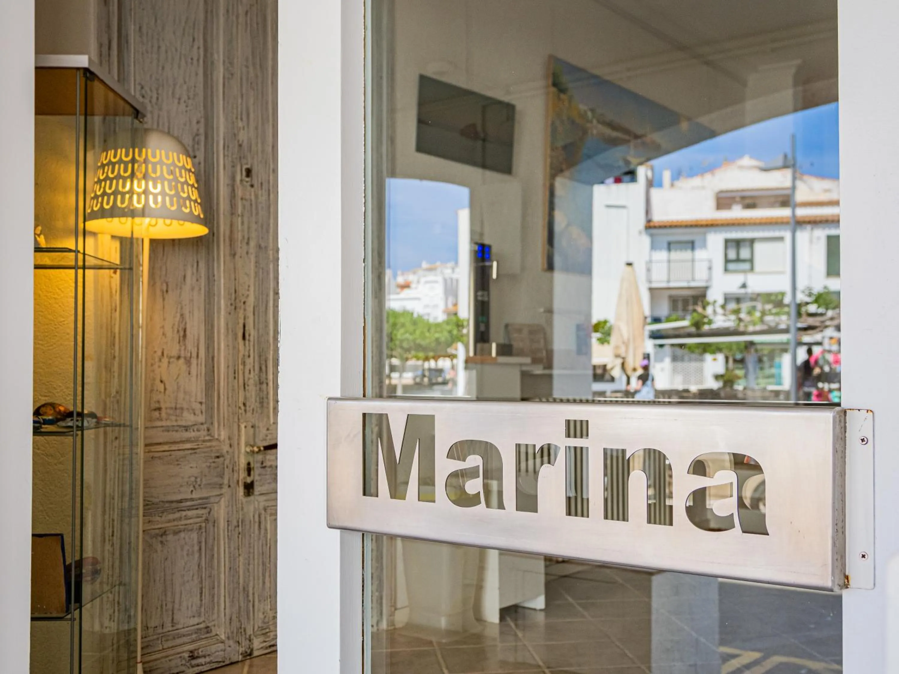 Decorative detail in Hostal Marina Cadaqués