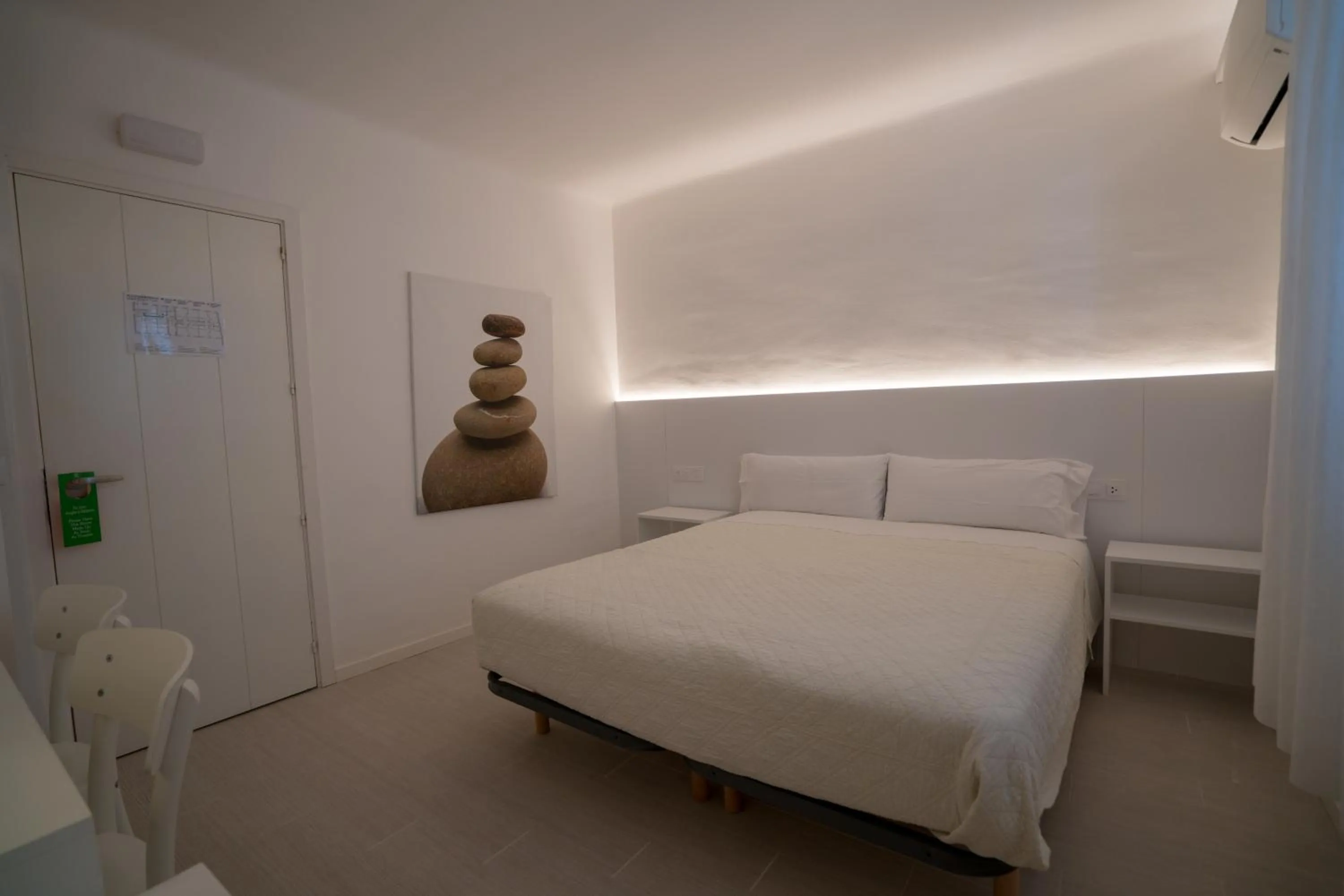 Bed in Hostal Marina Cadaqués