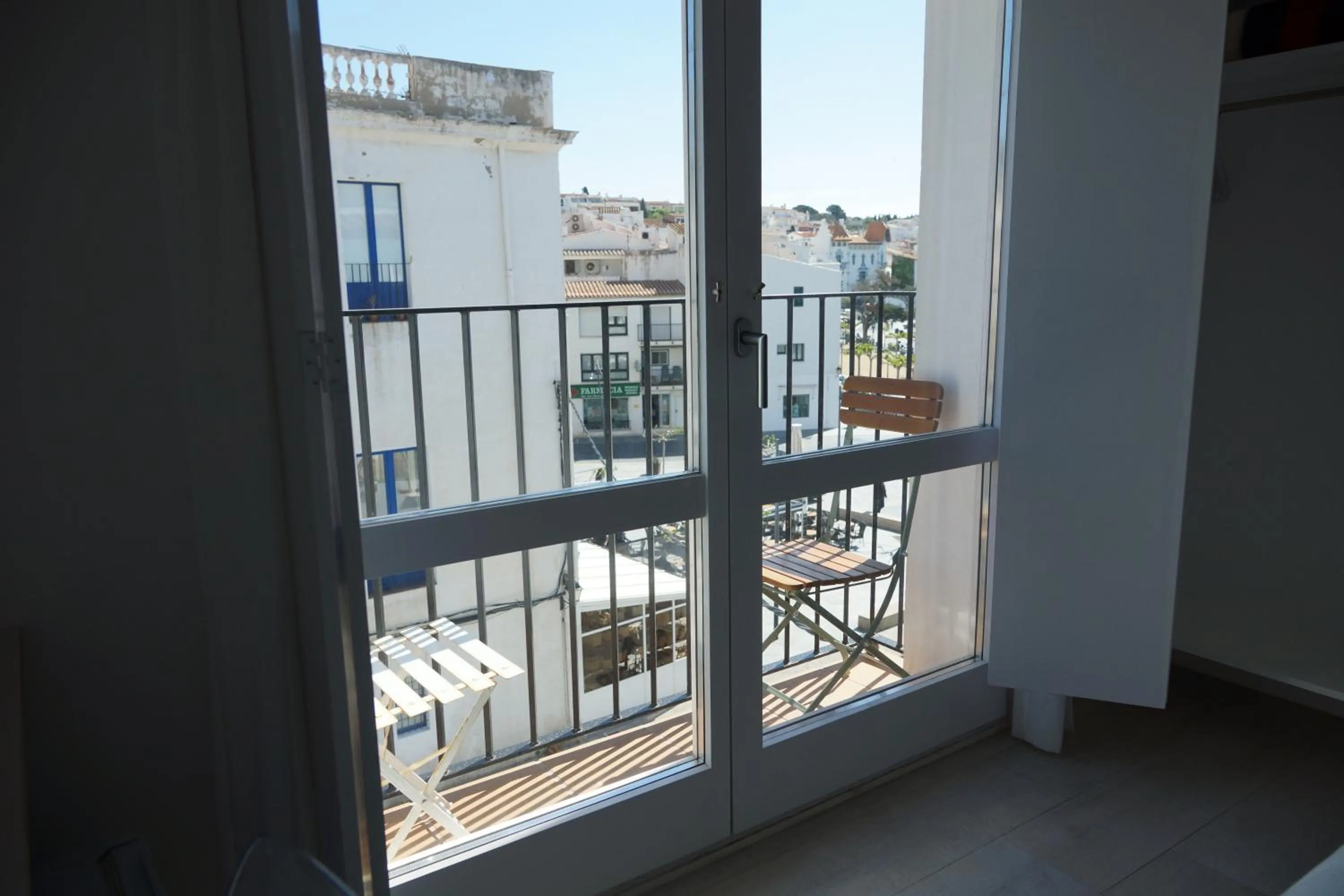 Balcony/Terrace in Hostal Marina Cadaqués