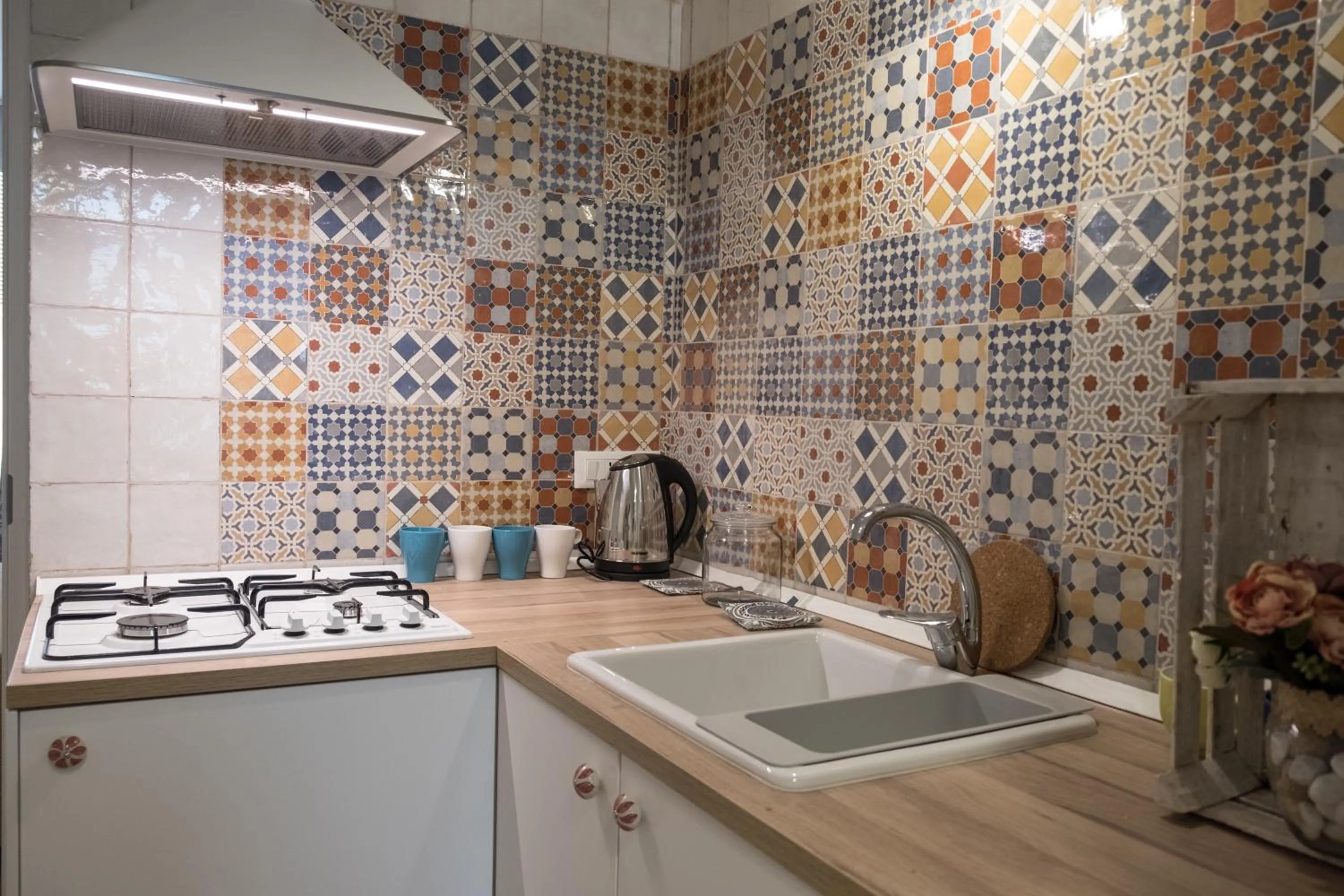 Communal kitchen in HolidayMonopoli