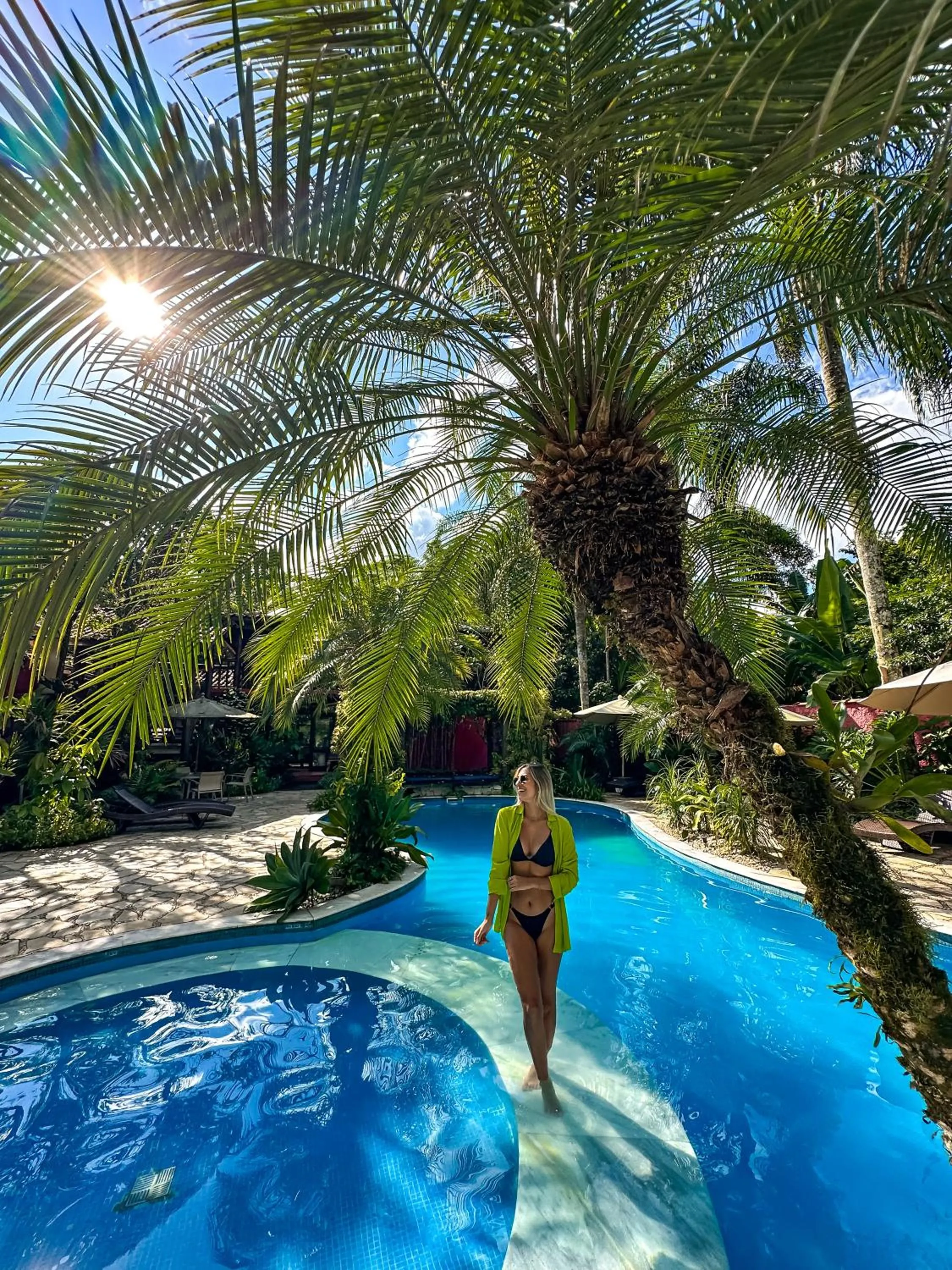 Pool view in Smart Hotel Pousada Reserva Camburi