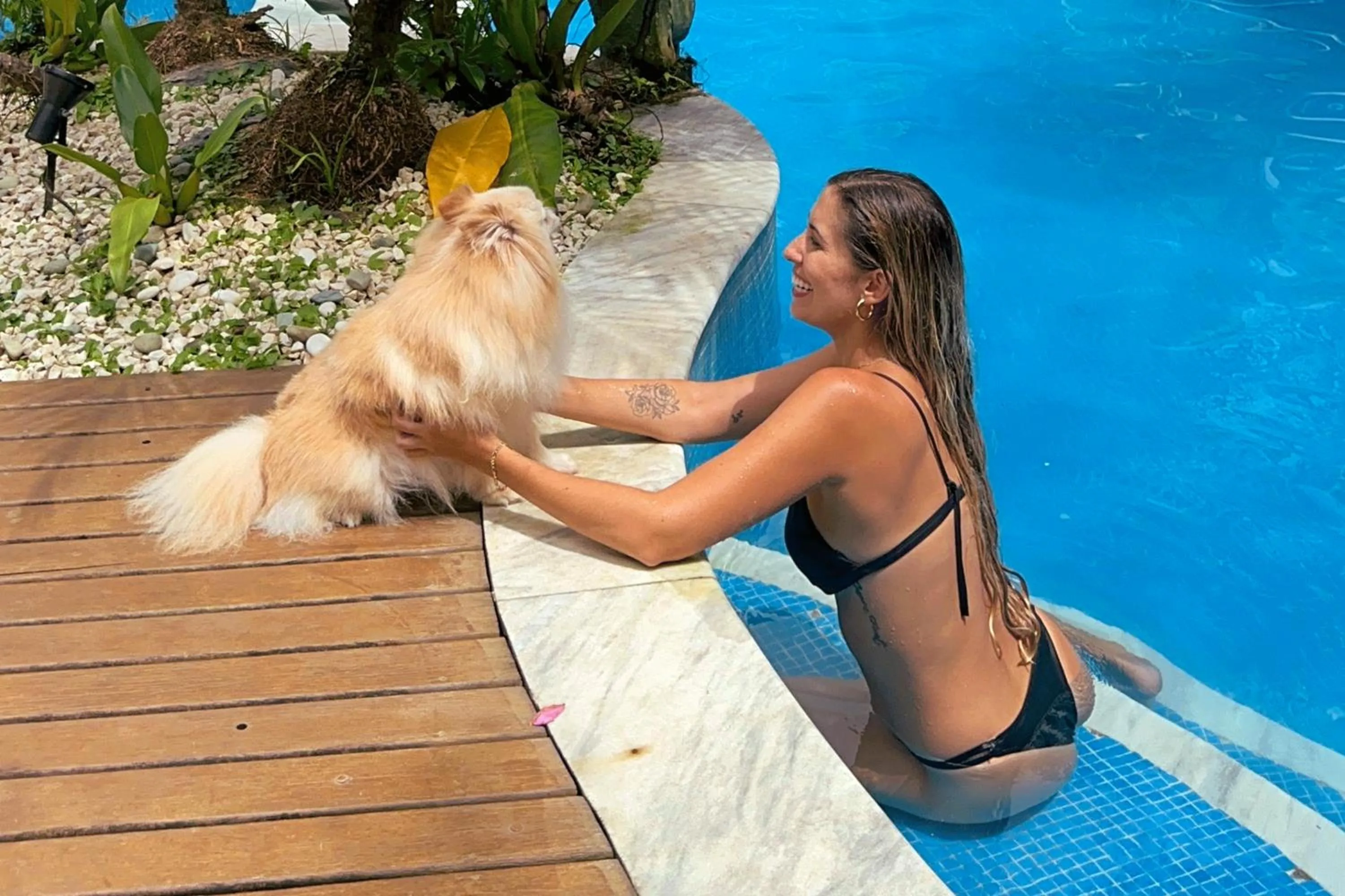 Swimming pool in Smart Hotel Pousada Reserva Camburi