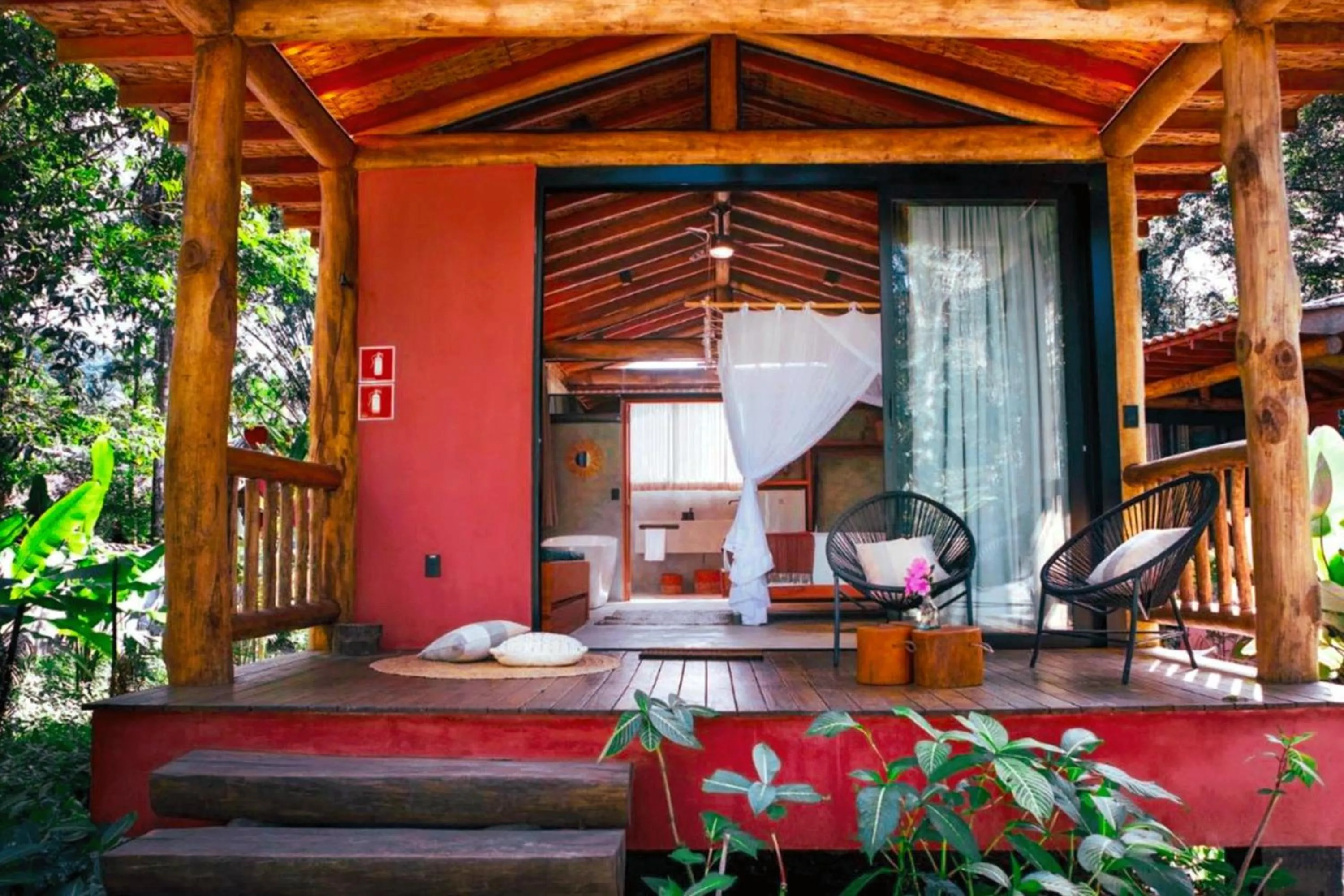 Patio in Smart Hotel Pousada Reserva Camburi