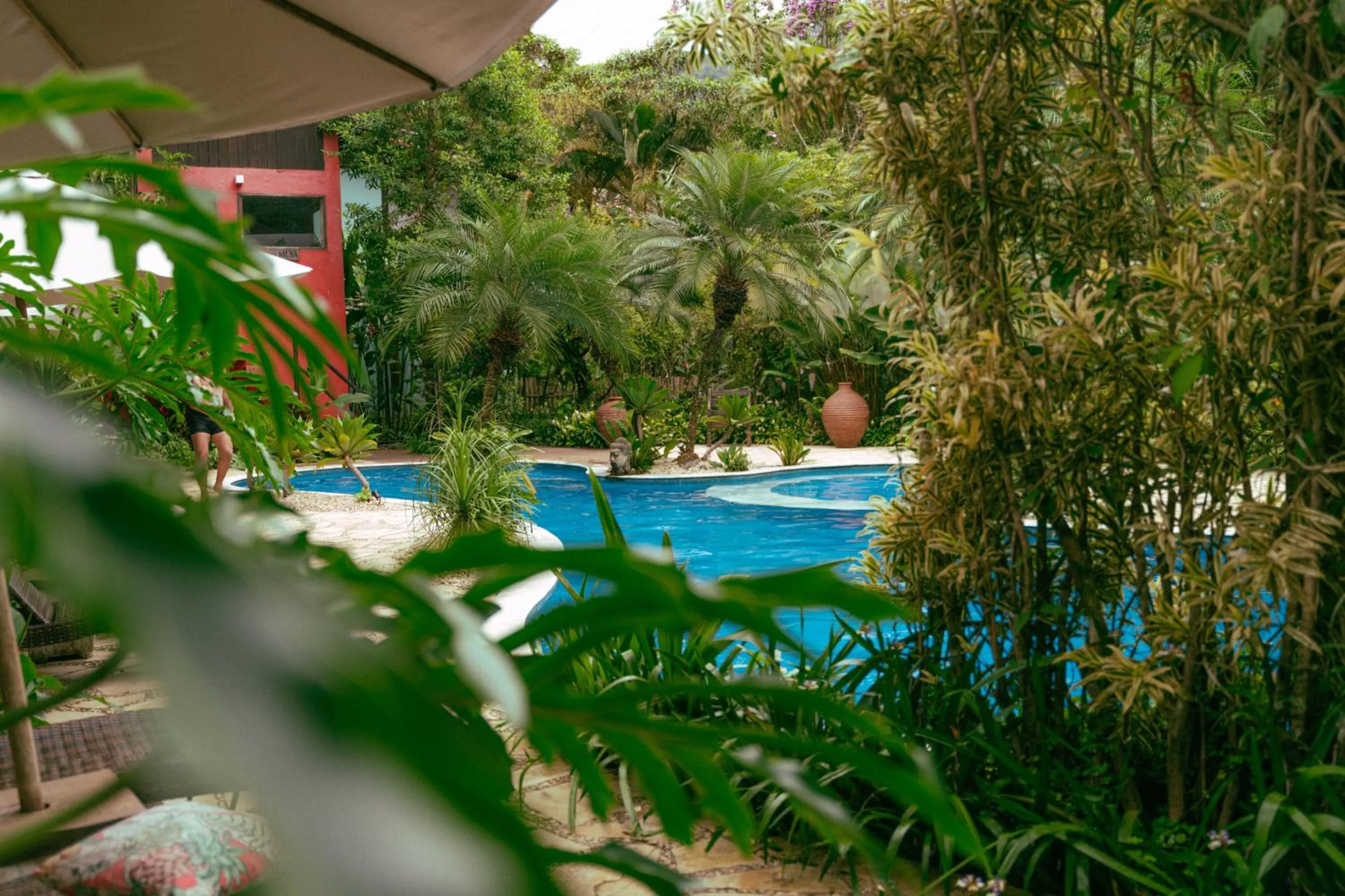 Pool view in Smart Hotel Pousada Reserva Camburi