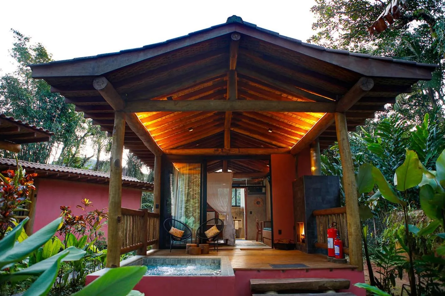 Patio in Smart Hotel Pousada Reserva Camburi