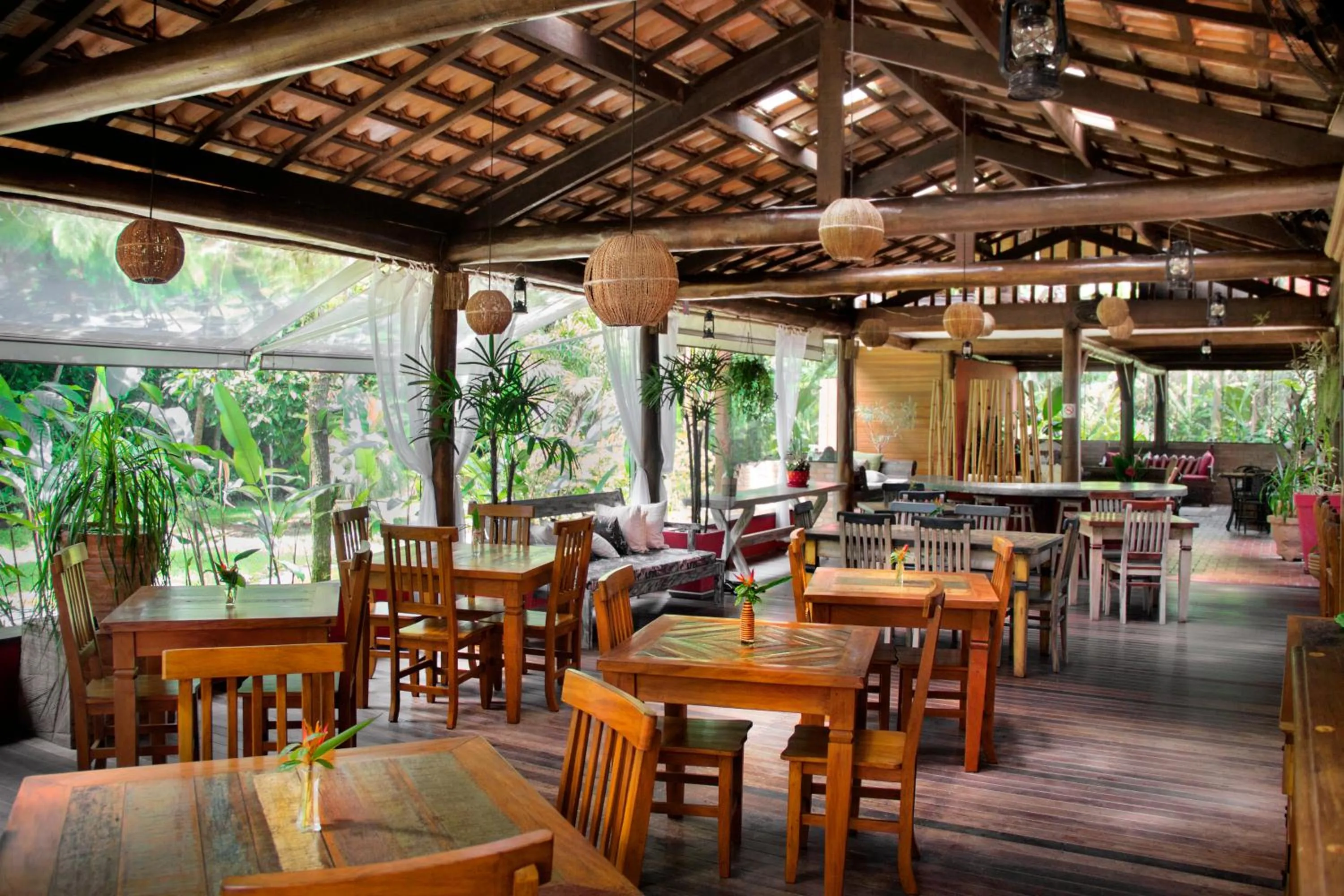 Restaurant/places to eat in Smart Hotel Pousada Reserva Camburi
