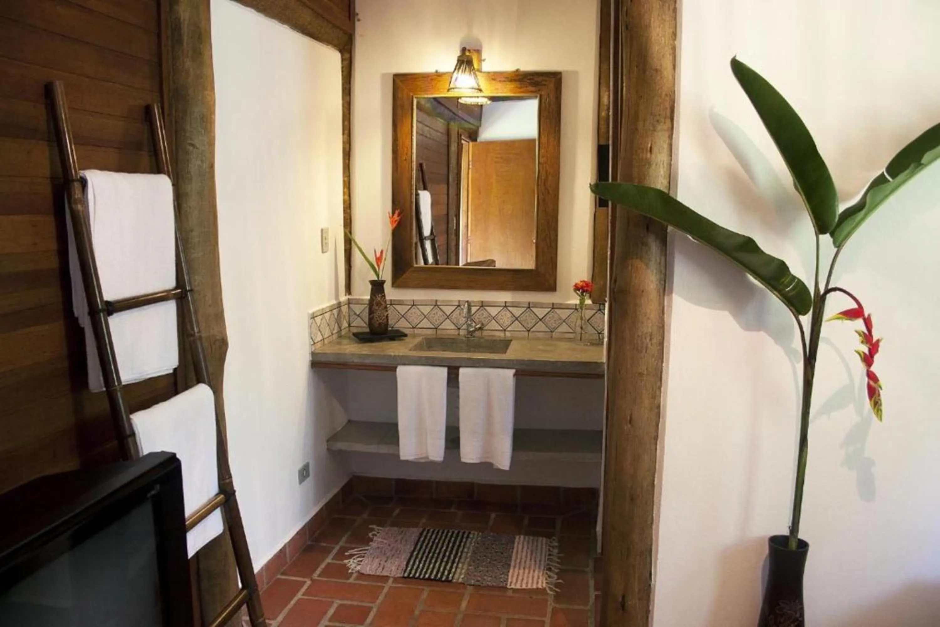 Bathroom in Smart Hotel Pousada Reserva Camburi