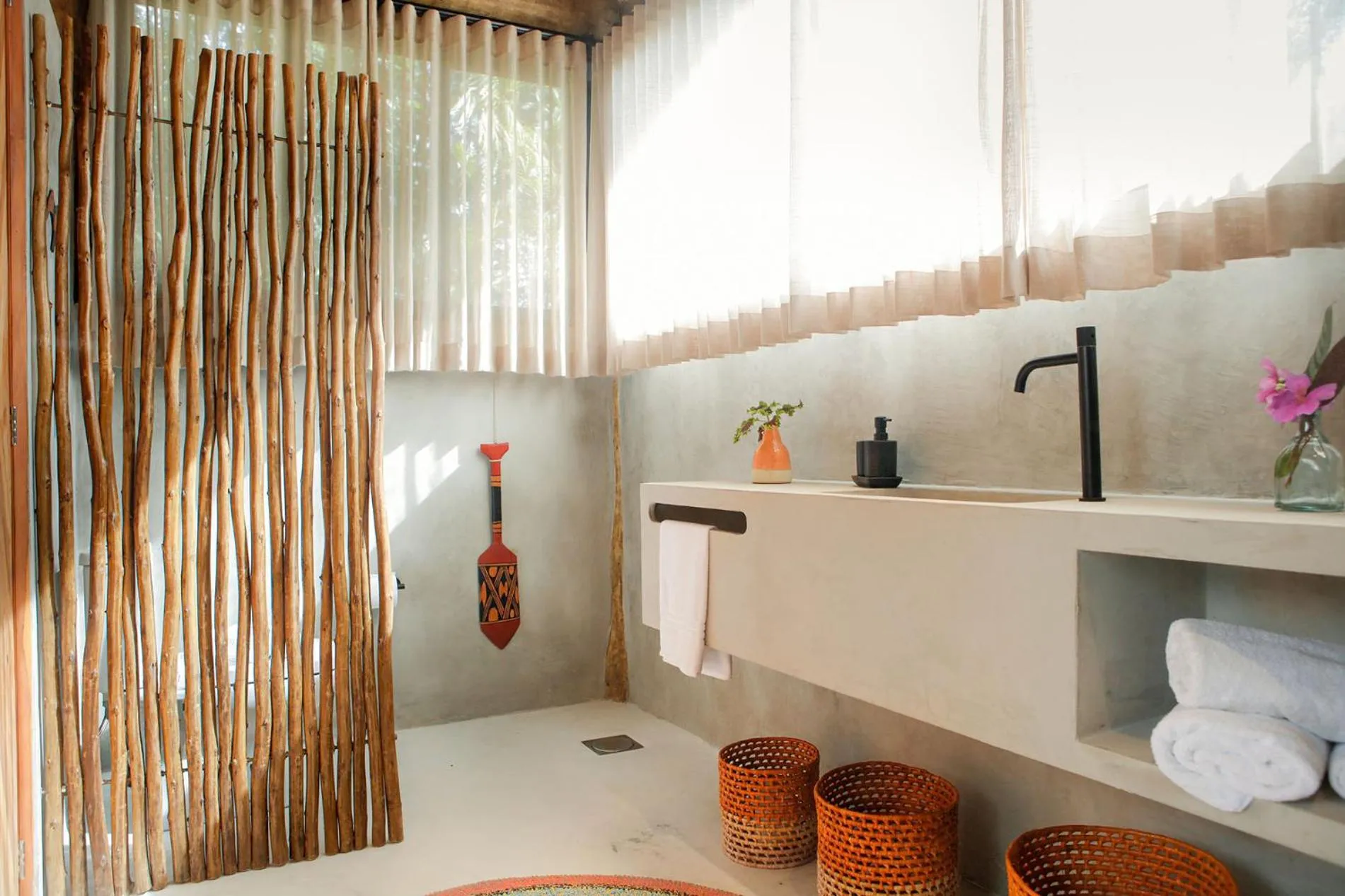 Bathroom in Smart Hotel Pousada Reserva Camburi