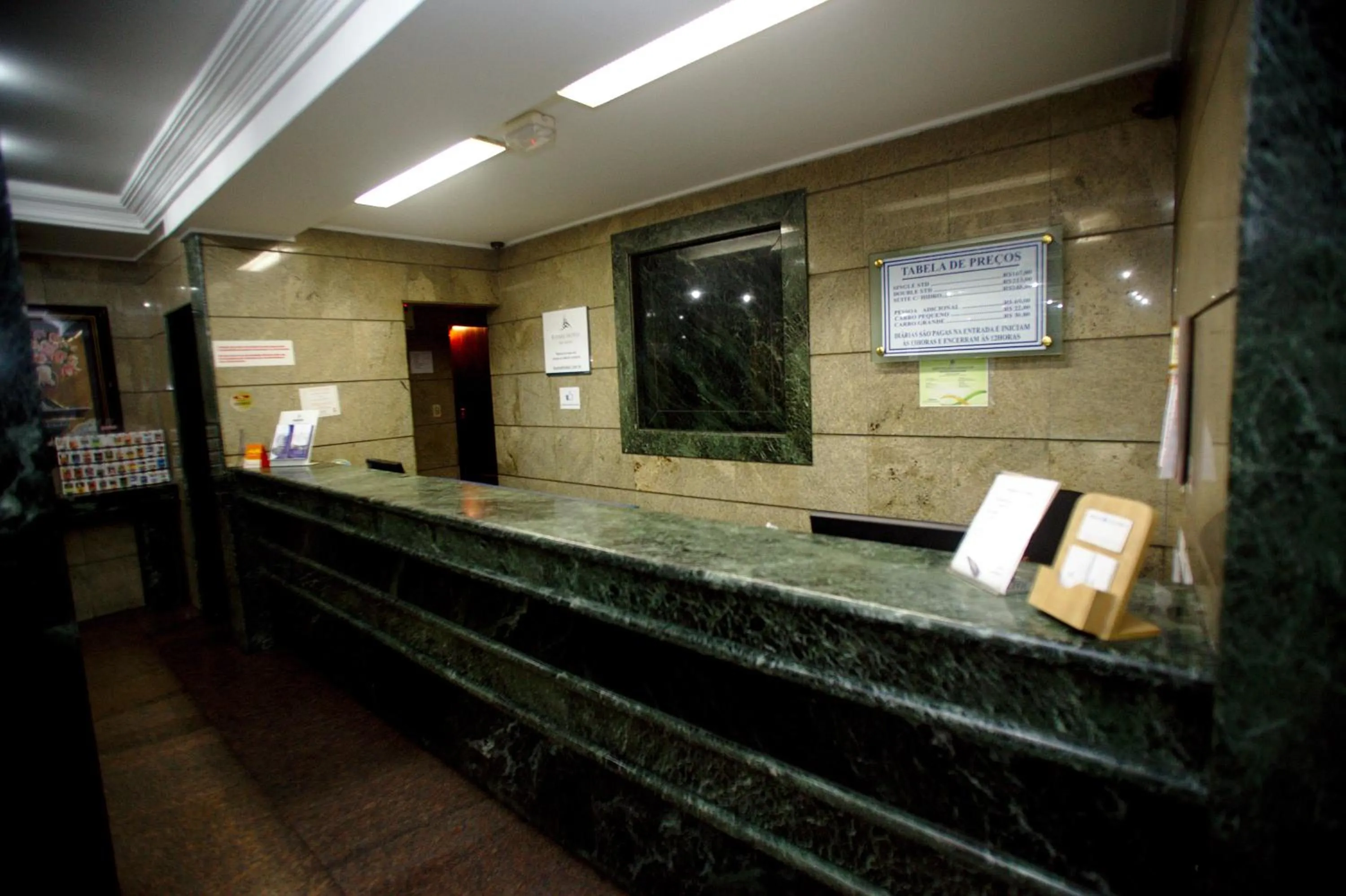 Lobby or reception in Hotel Columbia