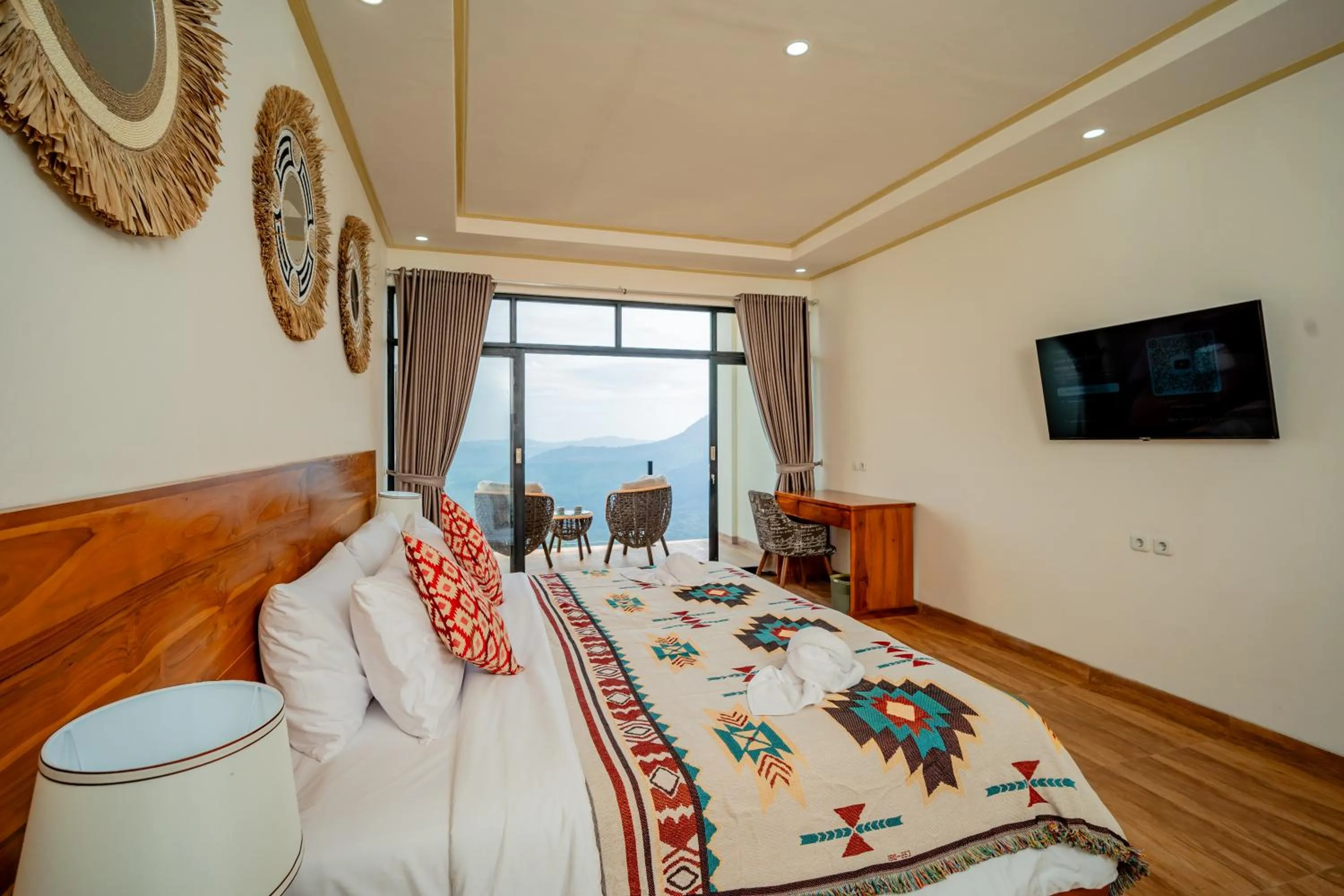 Bedroom, Bed in The Witari Kintamani