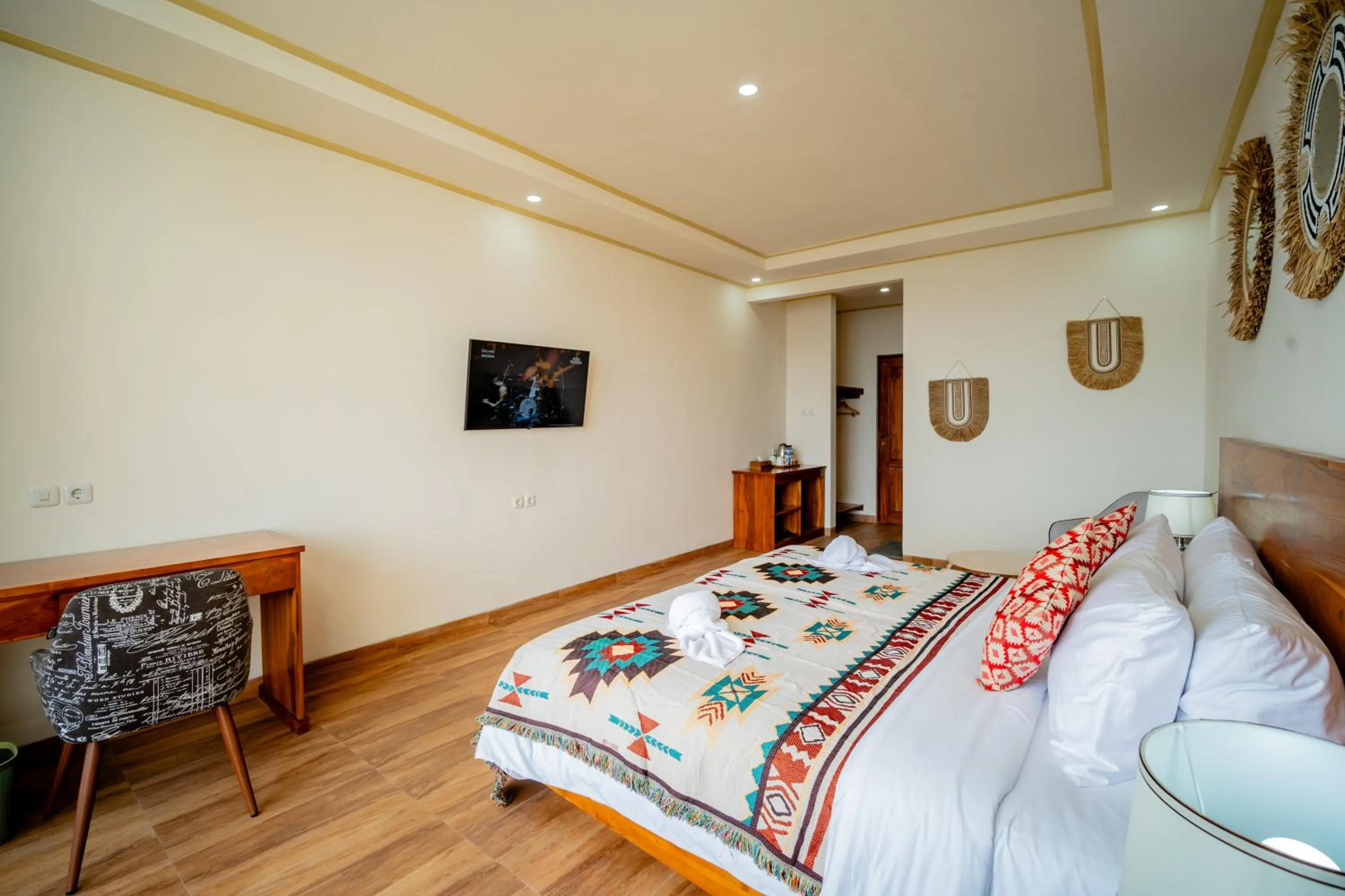 Bedroom, Bed in The Witari Kintamani