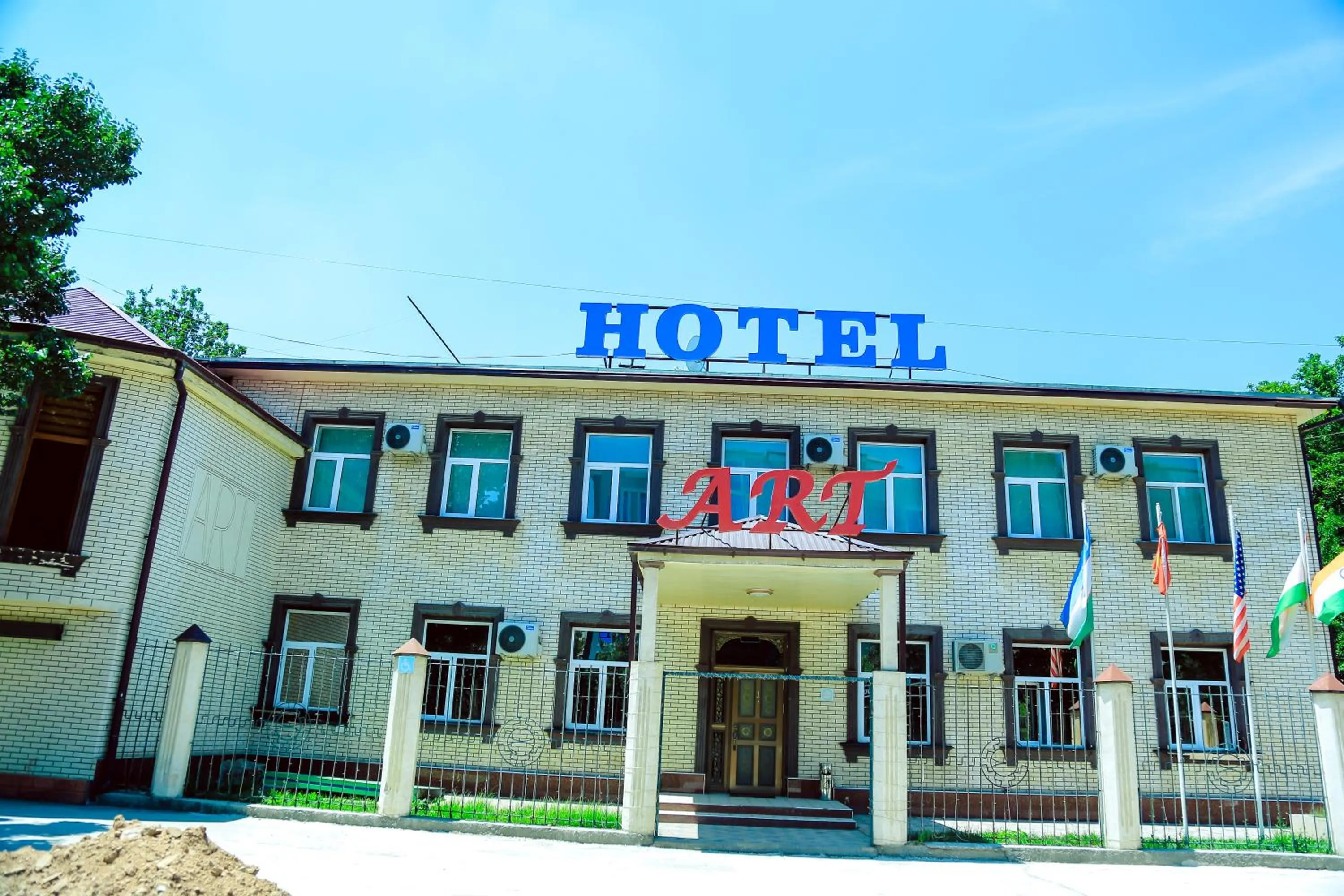 Property building in ART SAMARQAND hotel