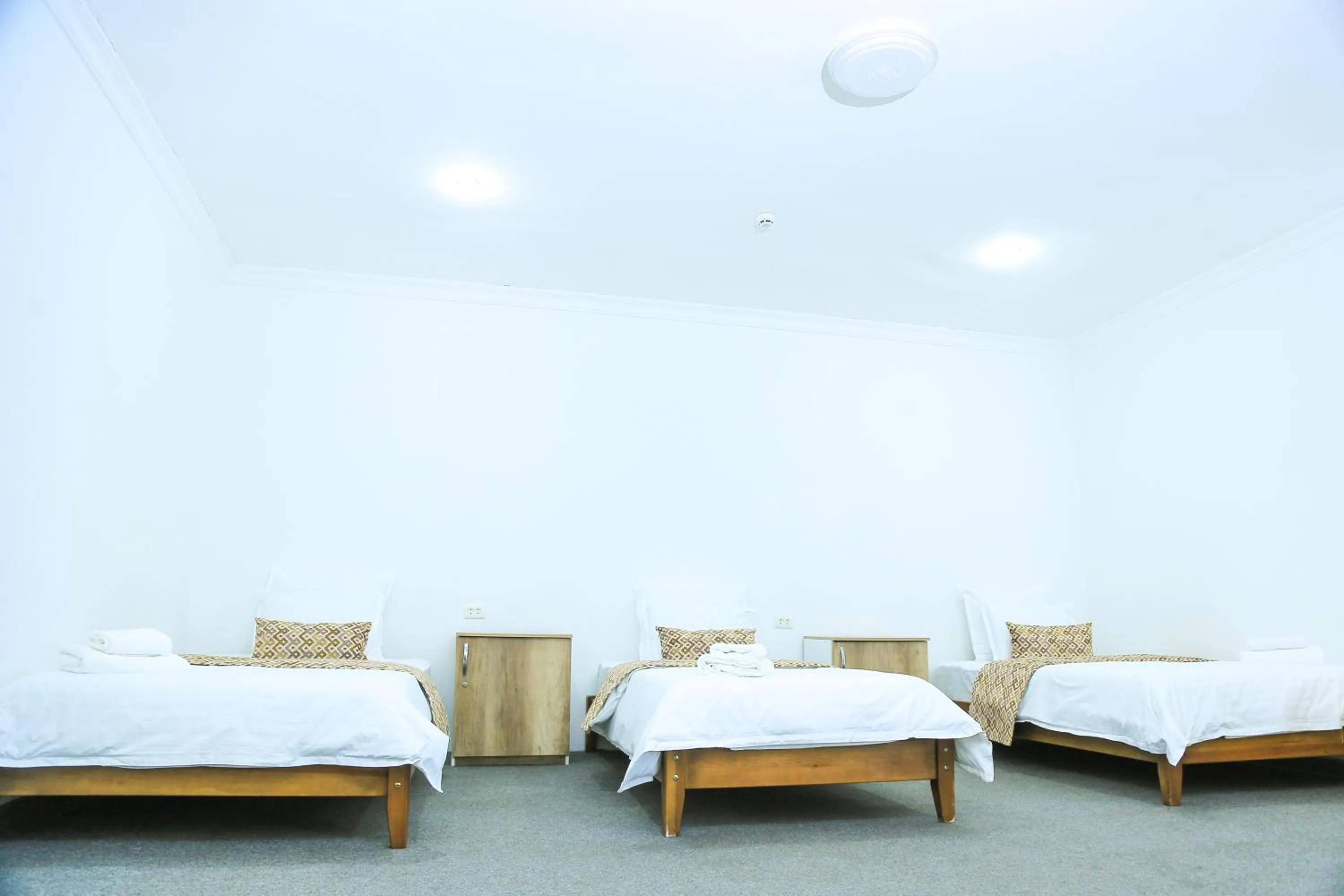 Bed in ART SAMARQAND hotel