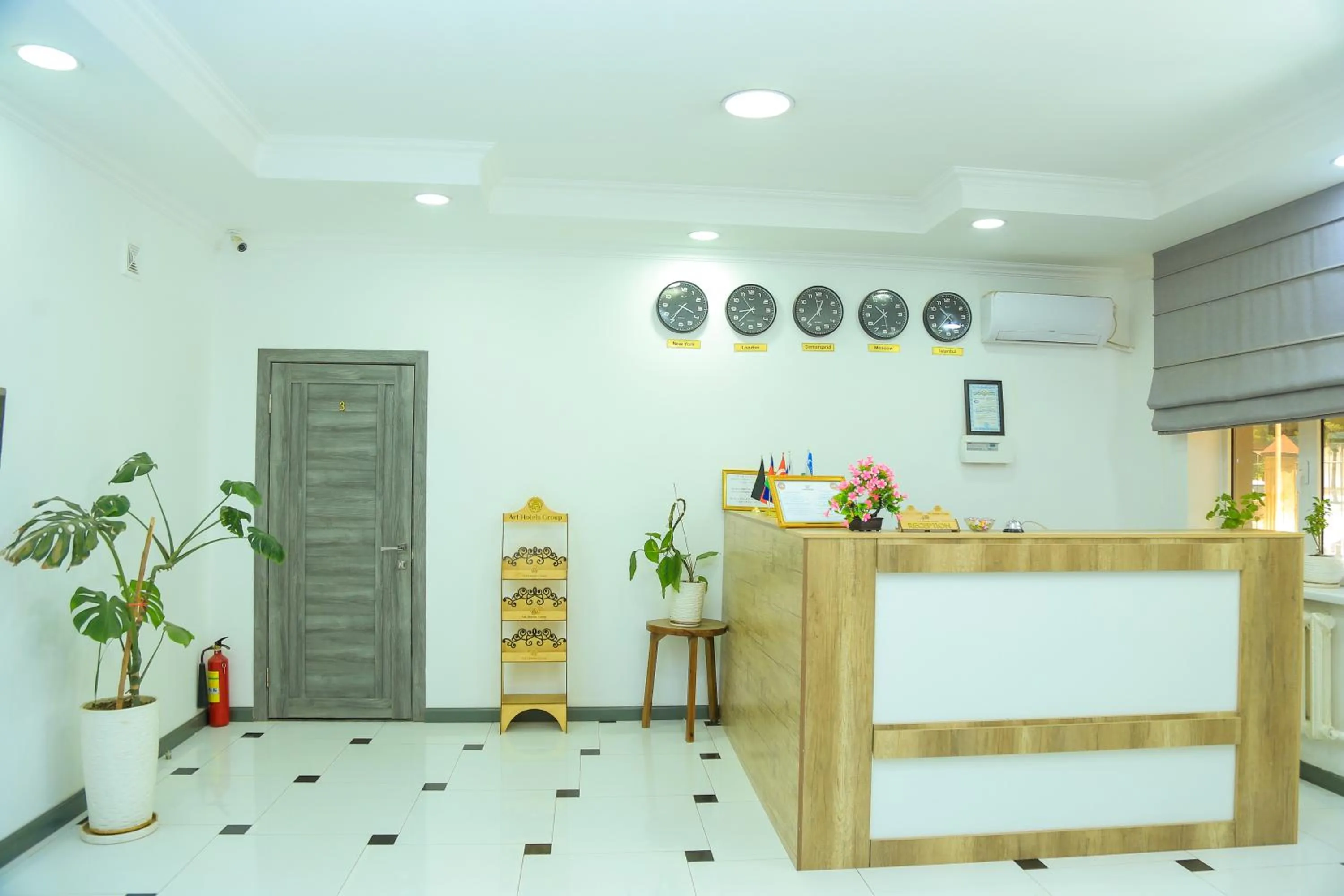 Lobby or reception in ART SAMARQAND hotel