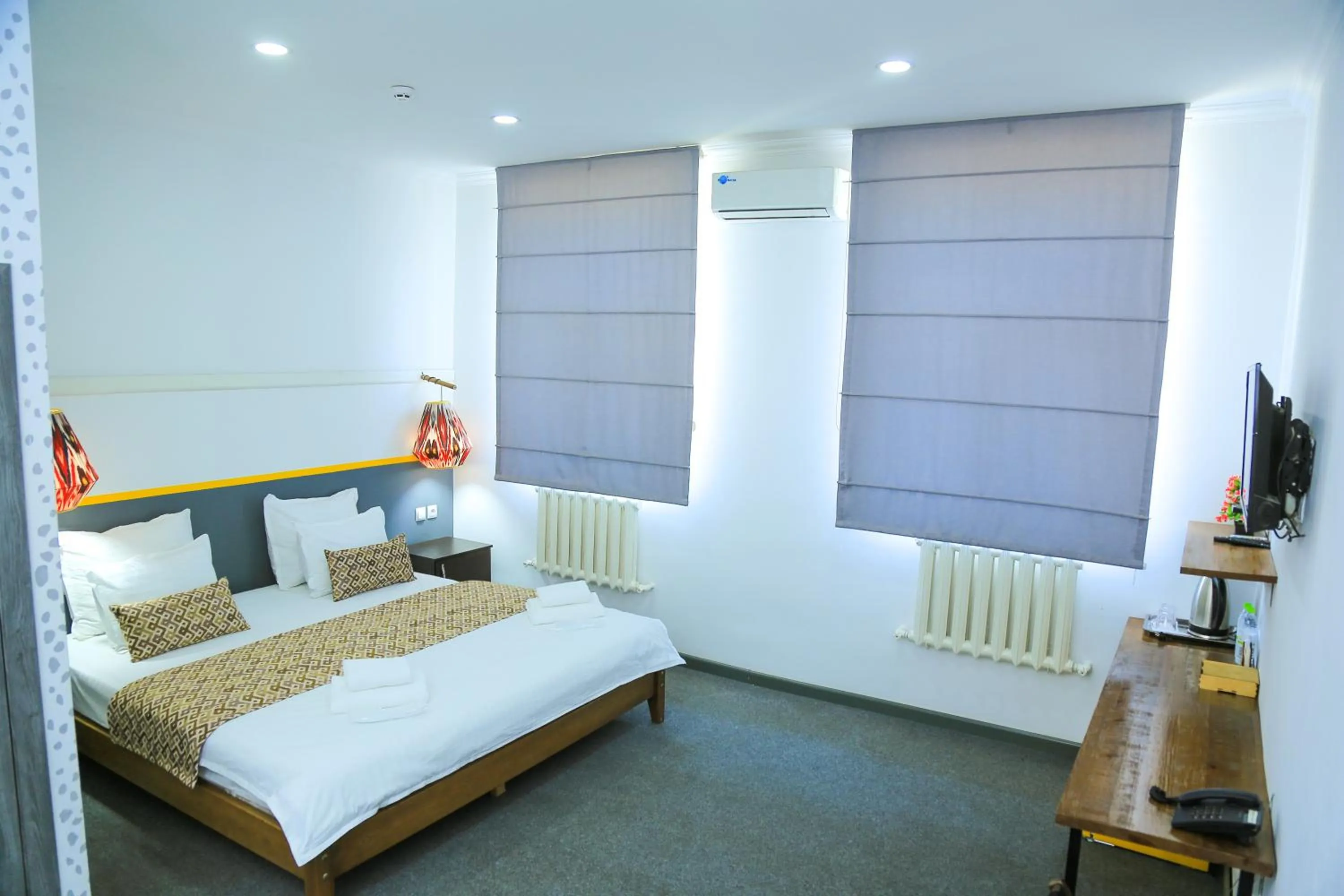 Photo of the whole room, Bed in ART SAMARQAND hotel