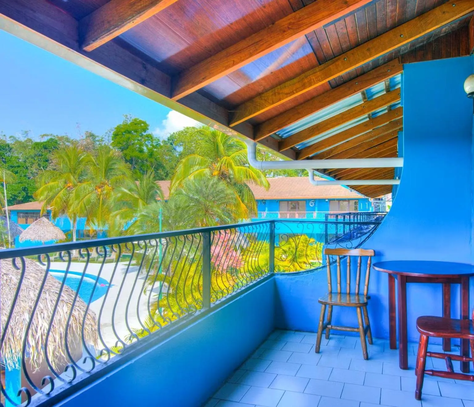 Patio in Beach Break Resort & CR Surf Camp