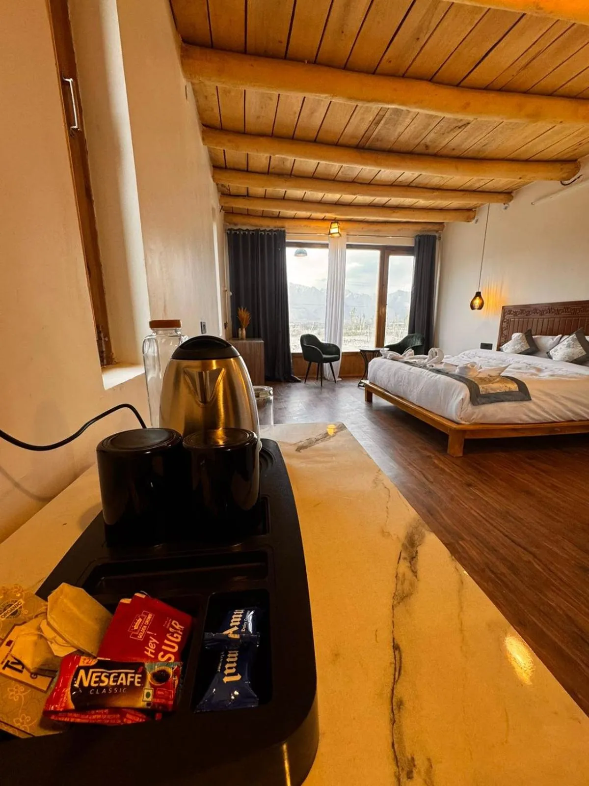 Deluxe Double Room in Yeti Resort Hunder