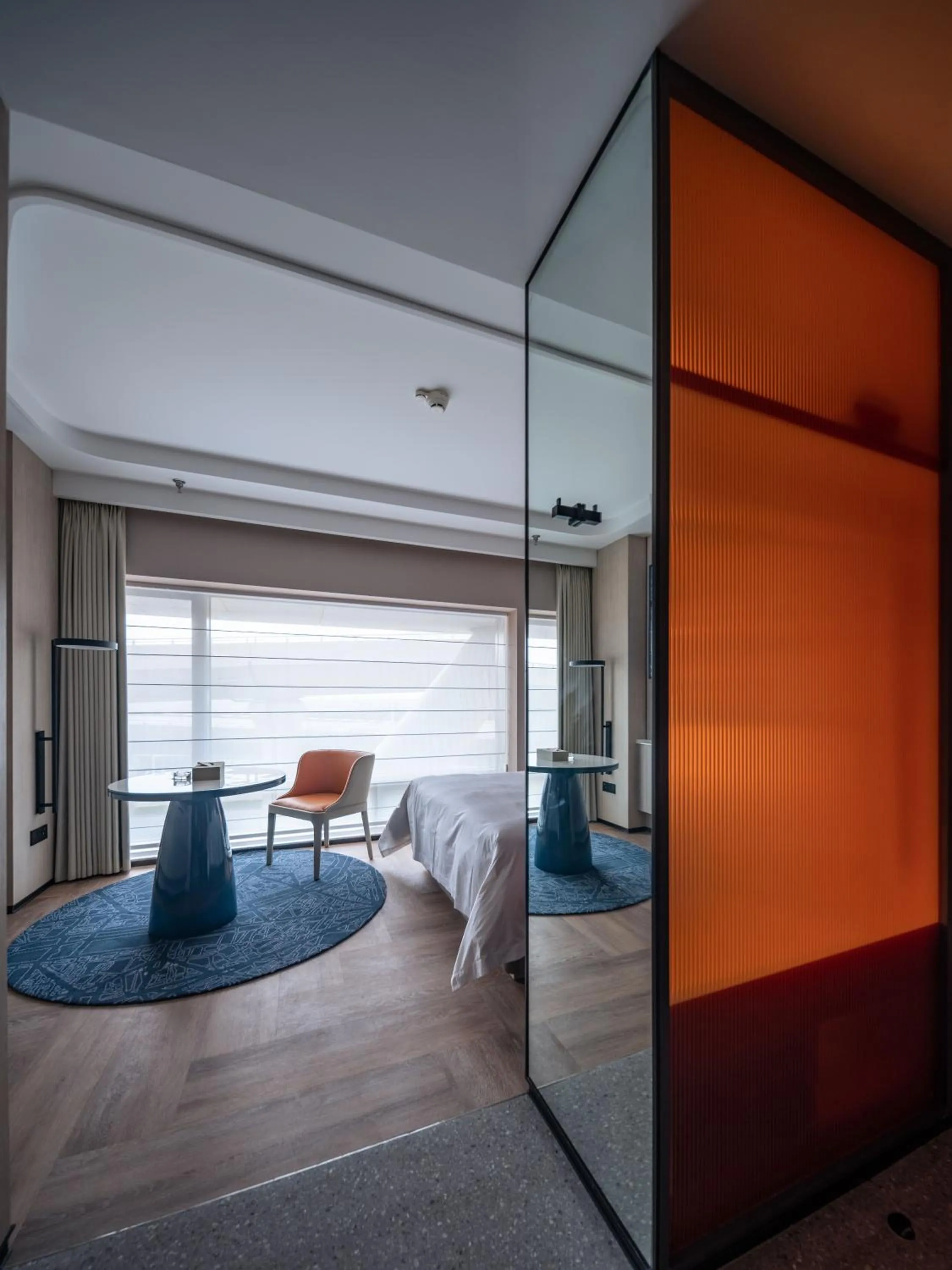 Bed in Tianfu Joyhub Cheer Hotel