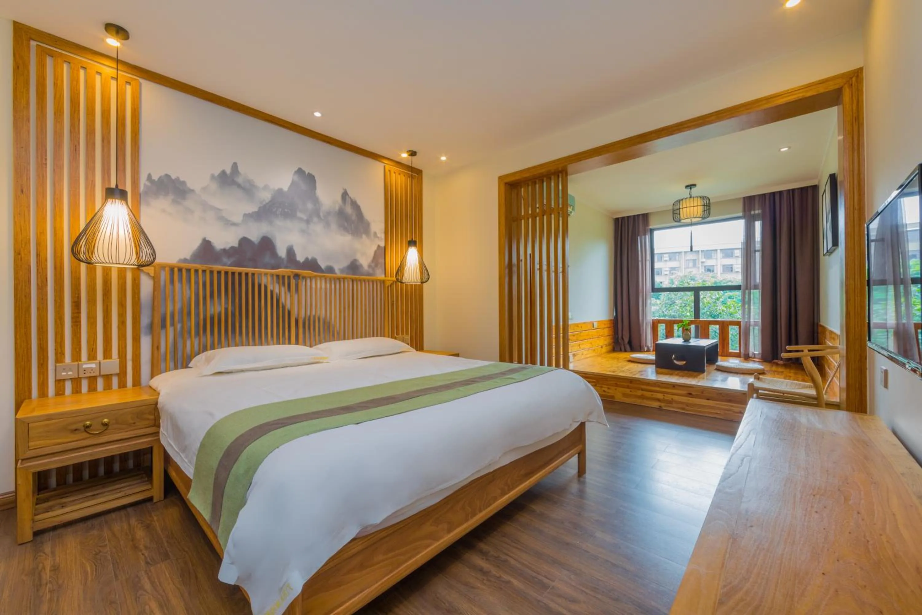 Photo of the whole room, Bed in Riverside Inn Guilin Central