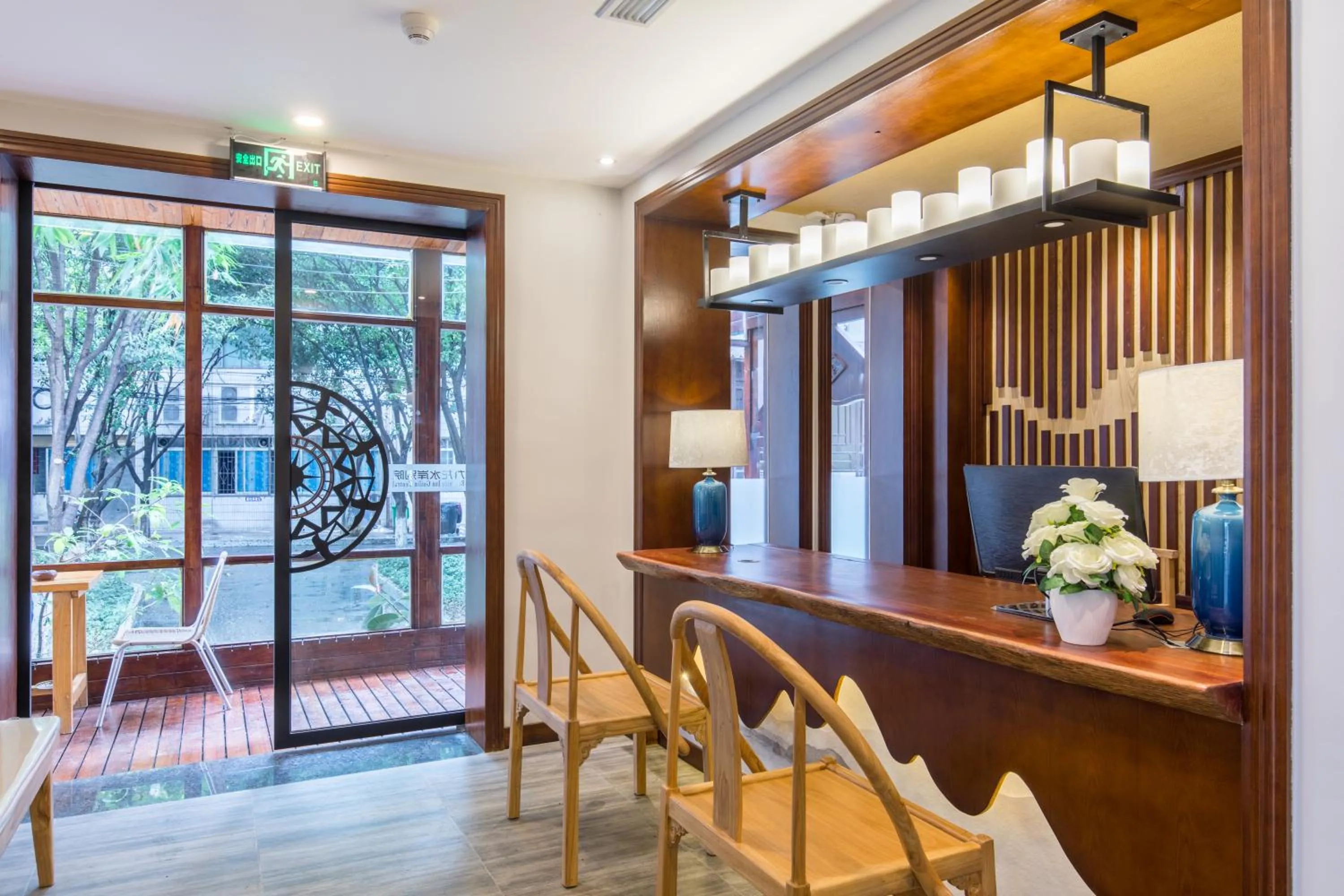 Lobby or reception in Riverside Inn Guilin Central