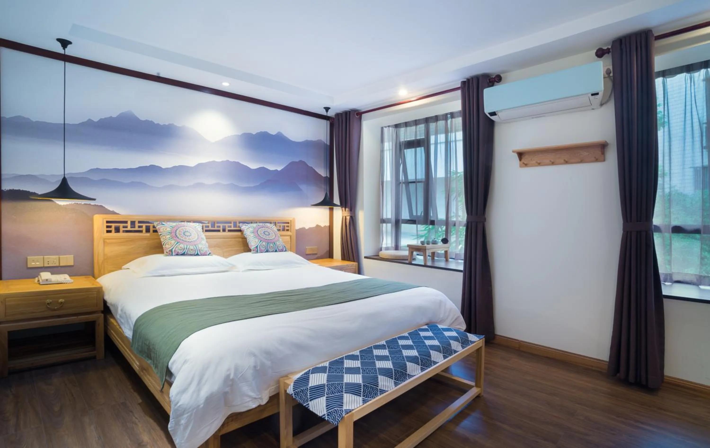 Bedroom, Bed in Riverside Inn Guilin Central