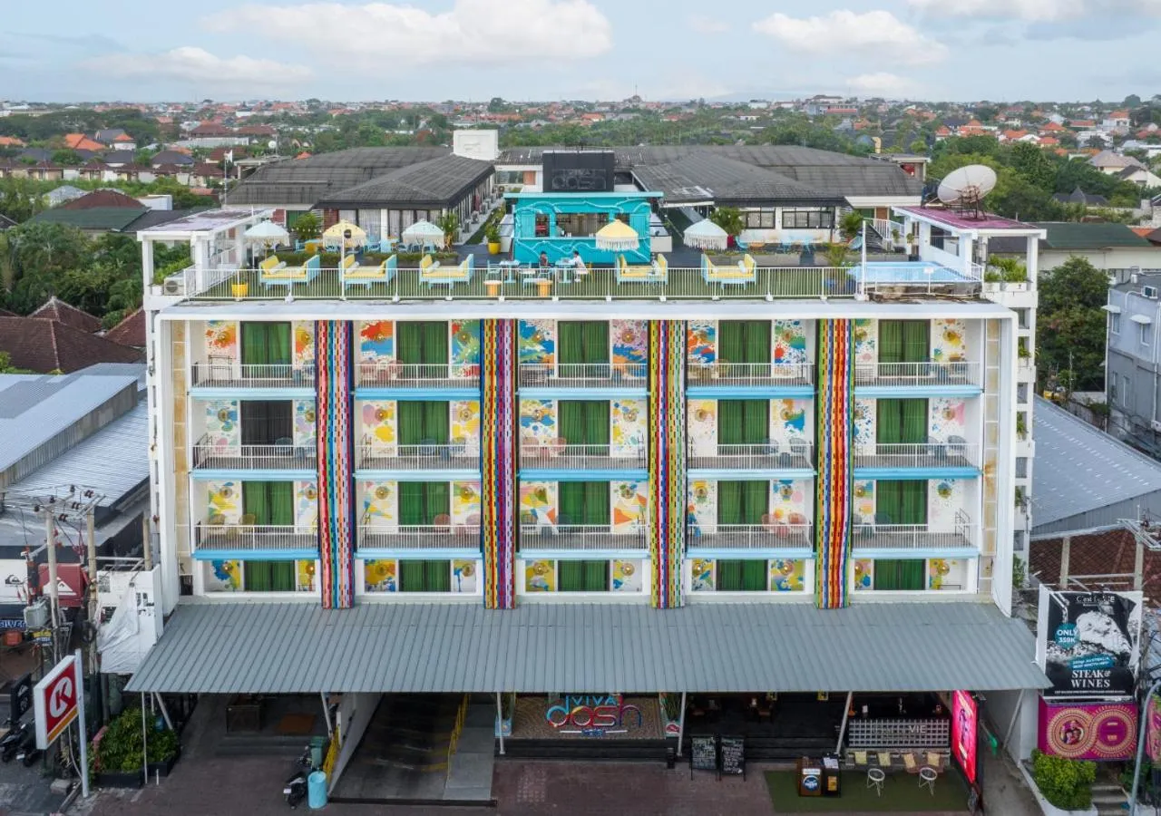 Property building in Viva Dash Hotel Seminyak