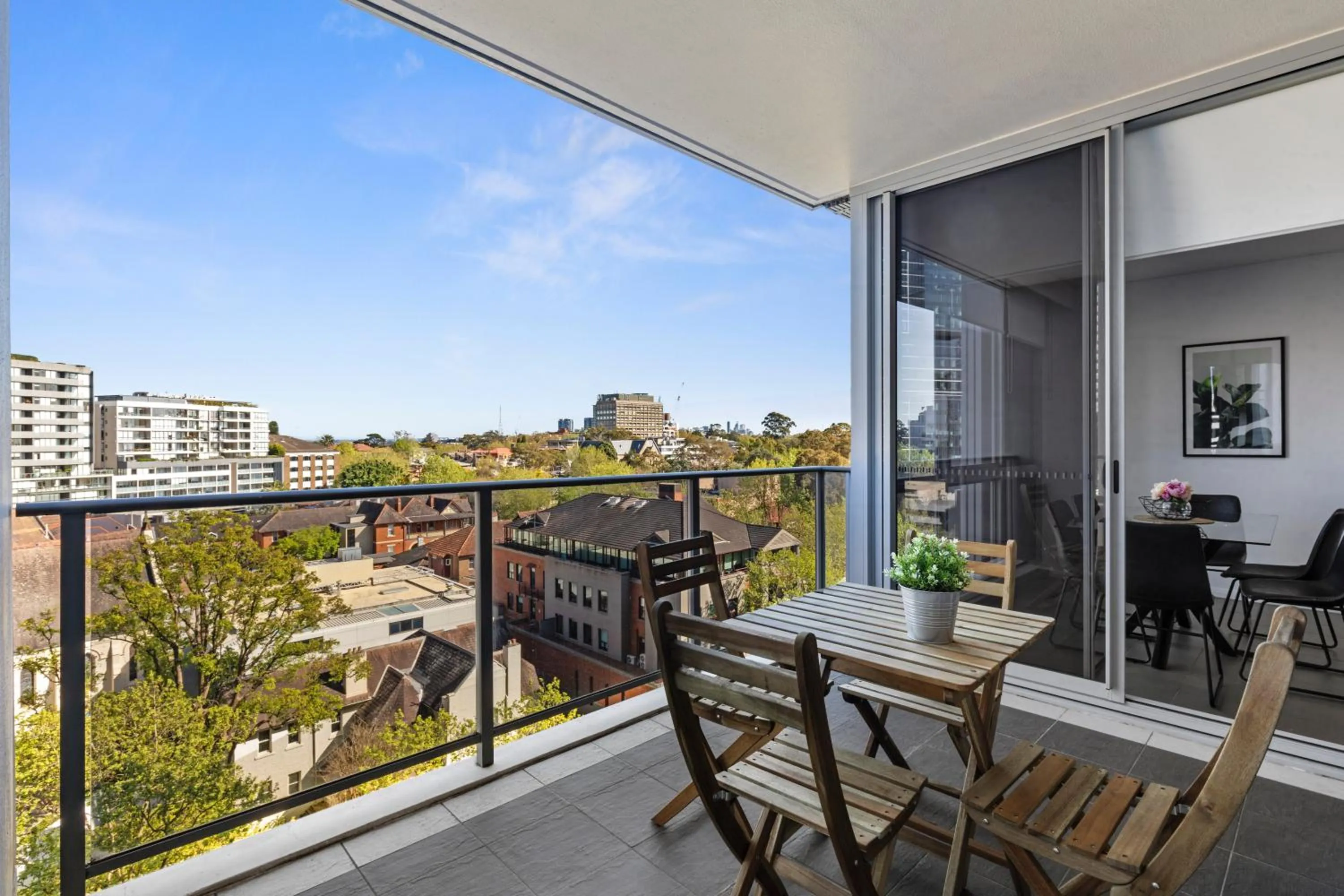 Balcony/Terrace in AAN Apartments North Sydney