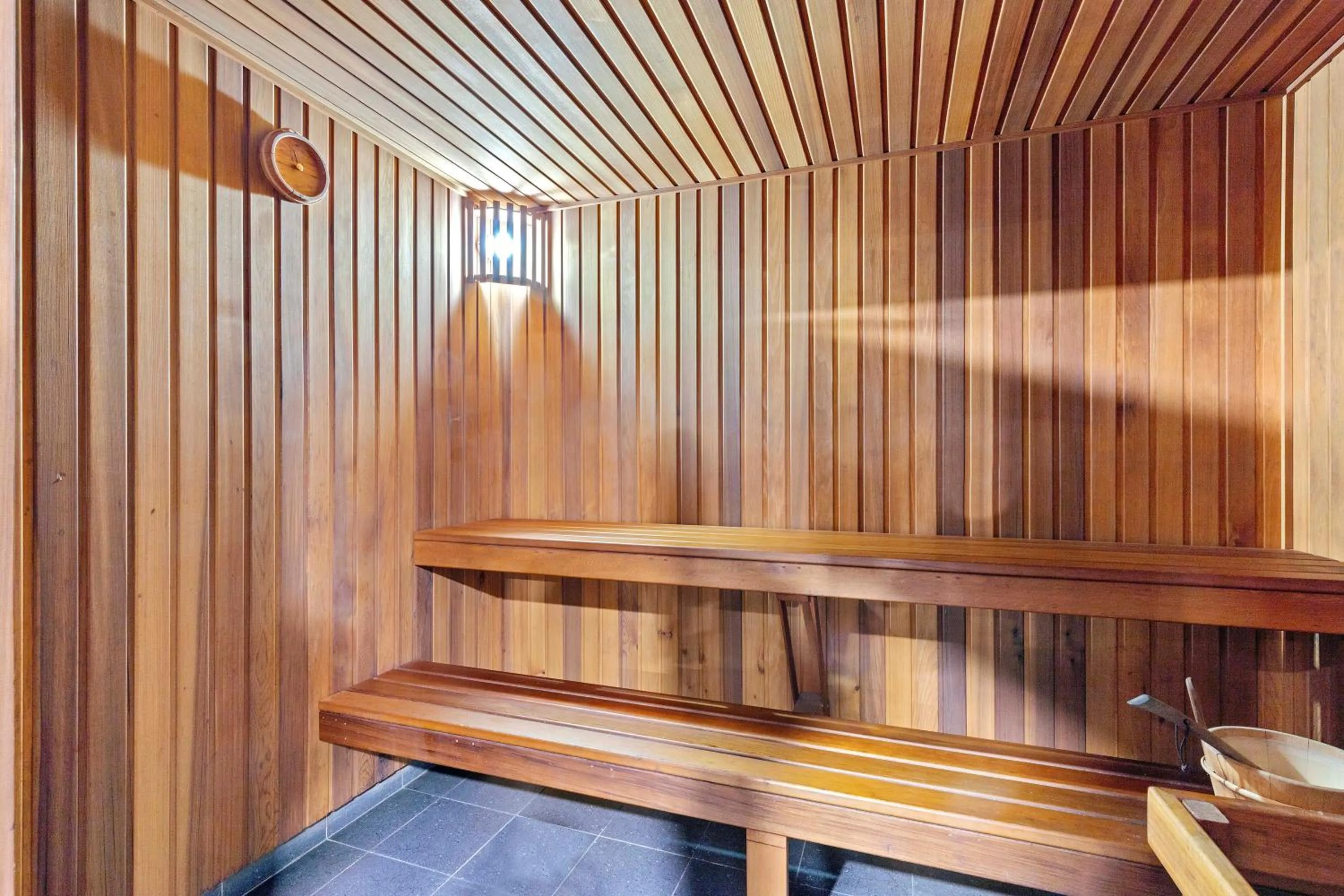 Sauna in AAN Apartments North Sydney