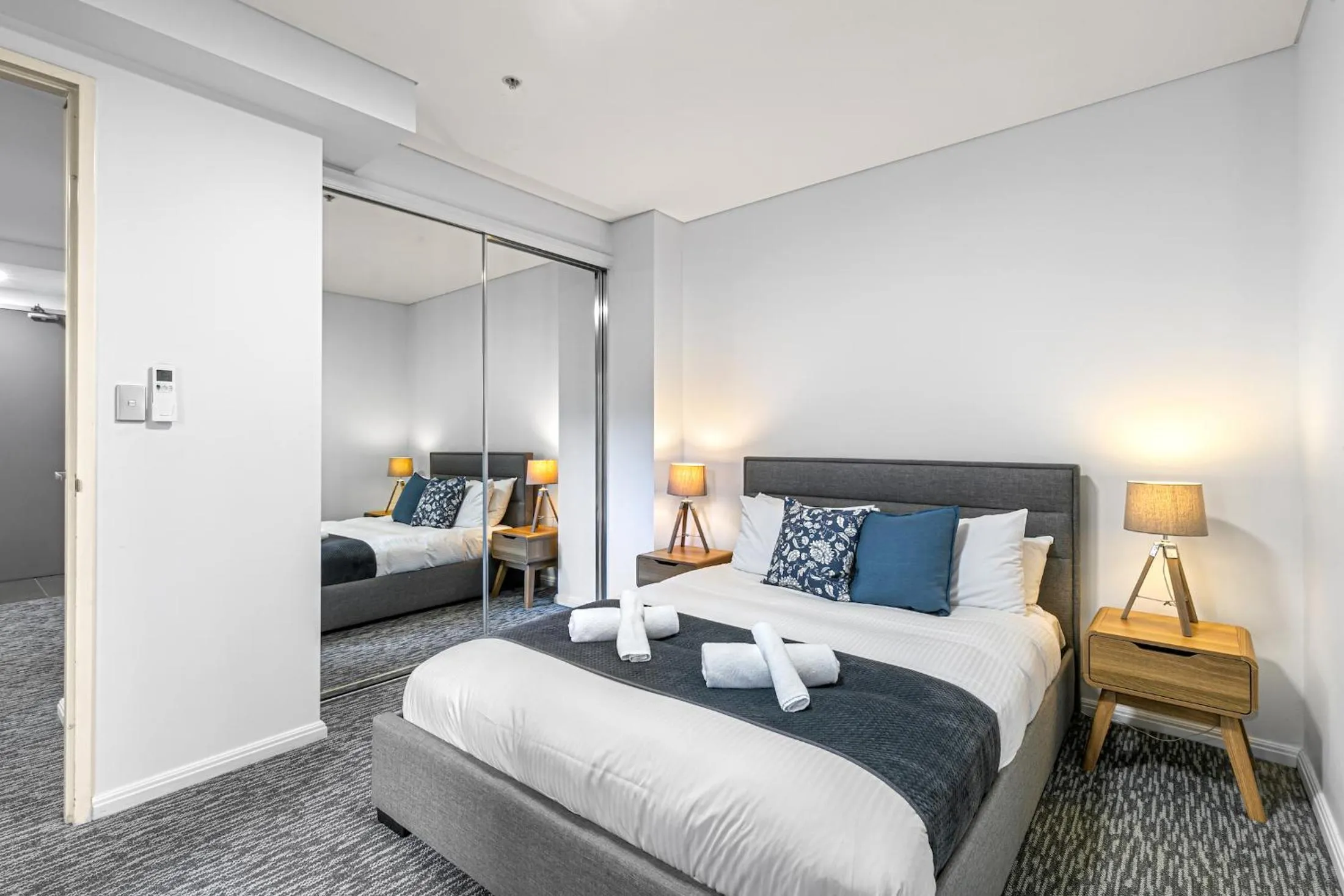 Bedroom, Bed in AAN Apartments North Sydney