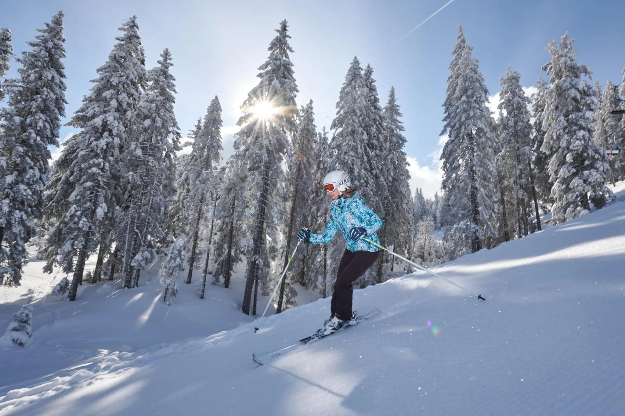 Skiing in Hotel Natura