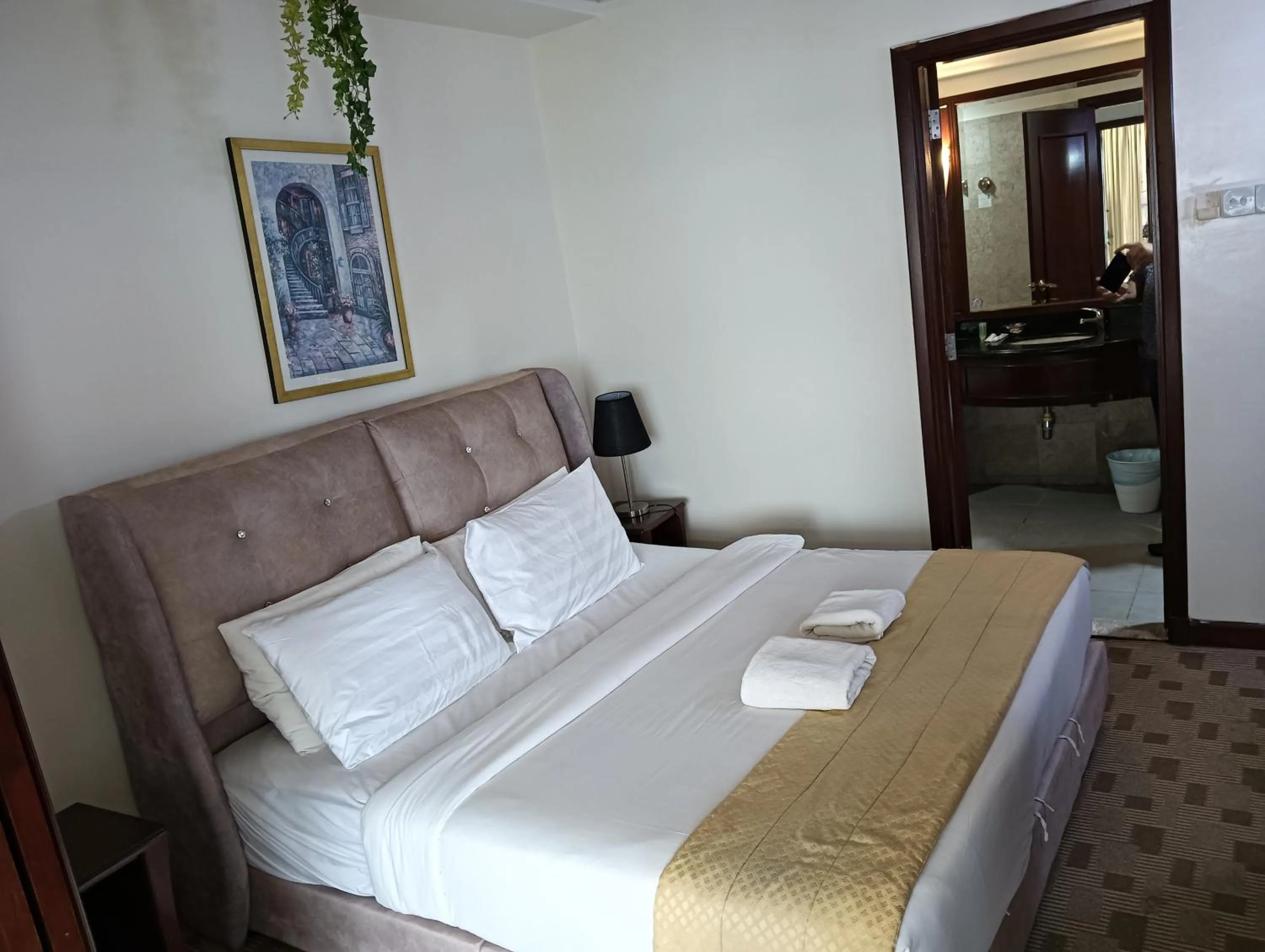 Bed in Eastern Suites Times Square KL