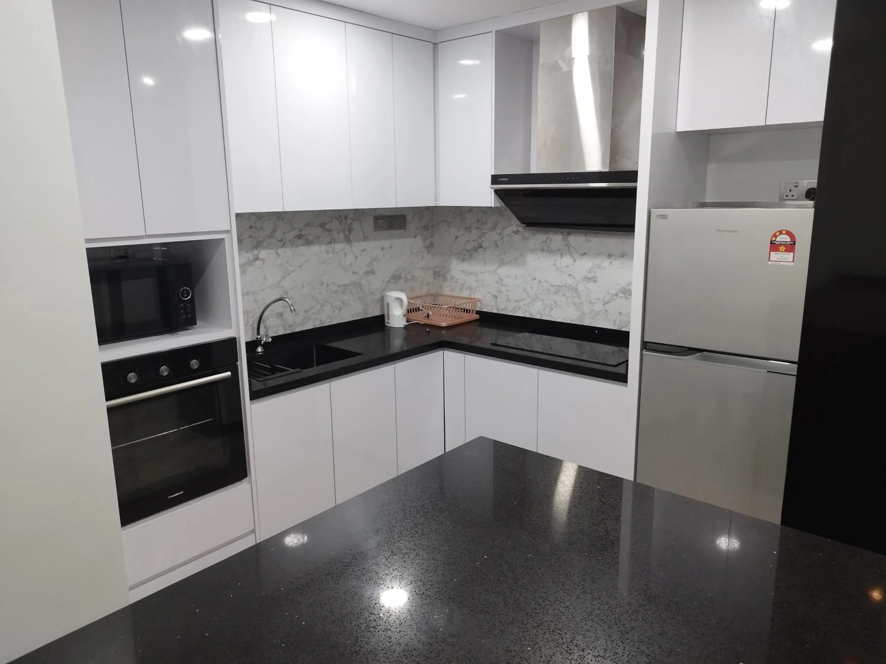 Kitchen or kitchenette in Eastern Suites Times Square KL