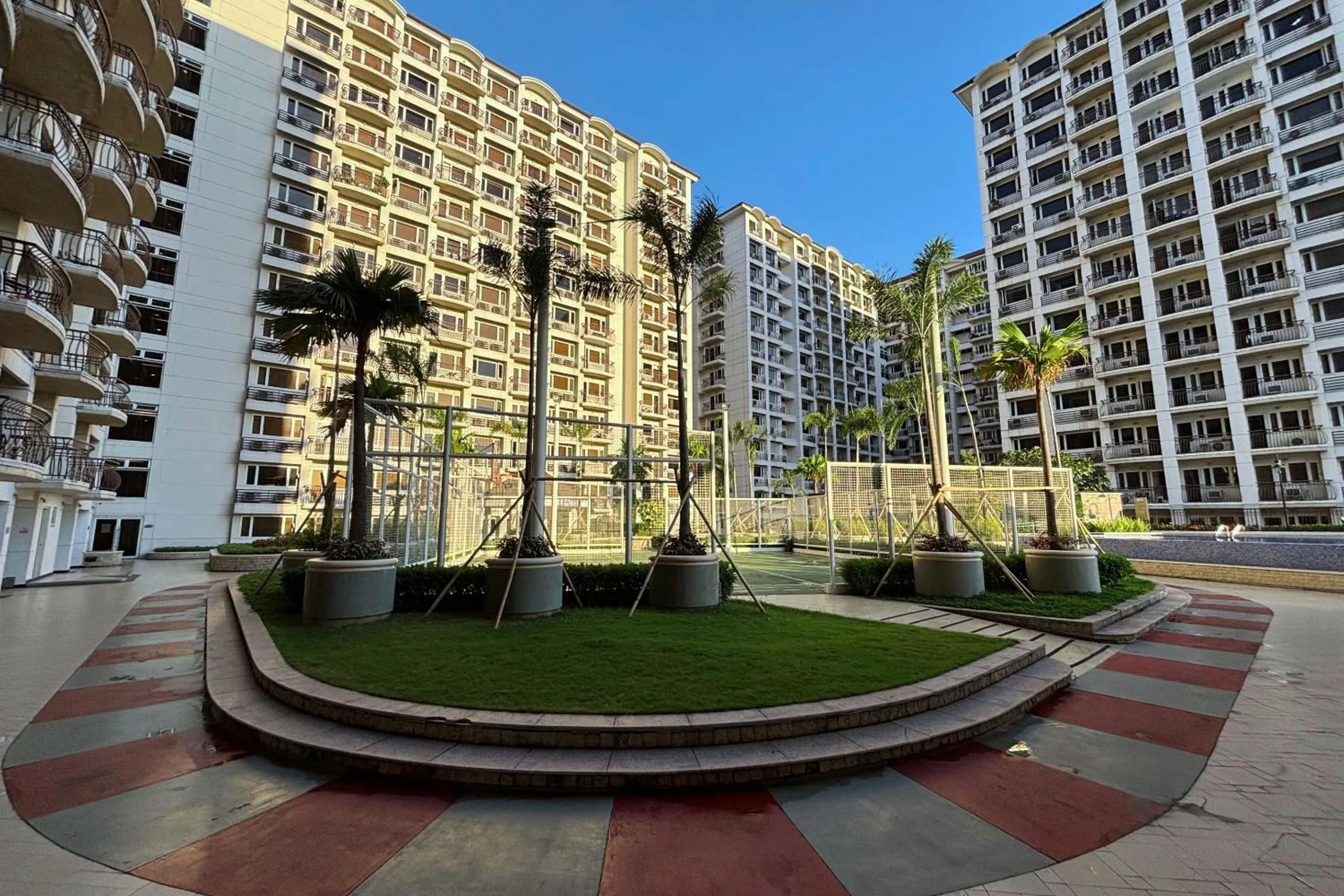 Garden view in Extremeli Suites