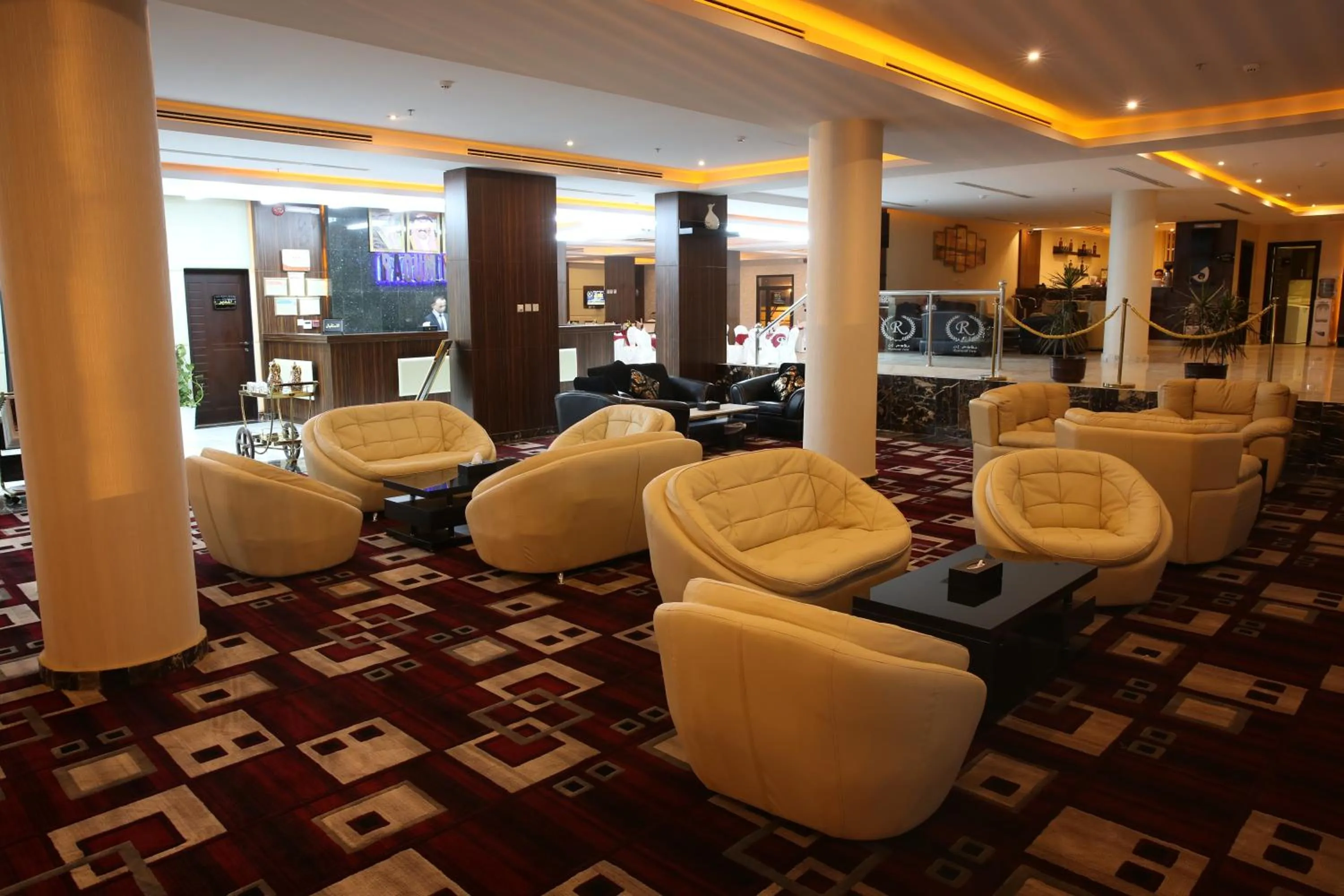 Lobby or reception in رؤوم إن للشقق الفندقية-Raoum Inn Hotel Apartments