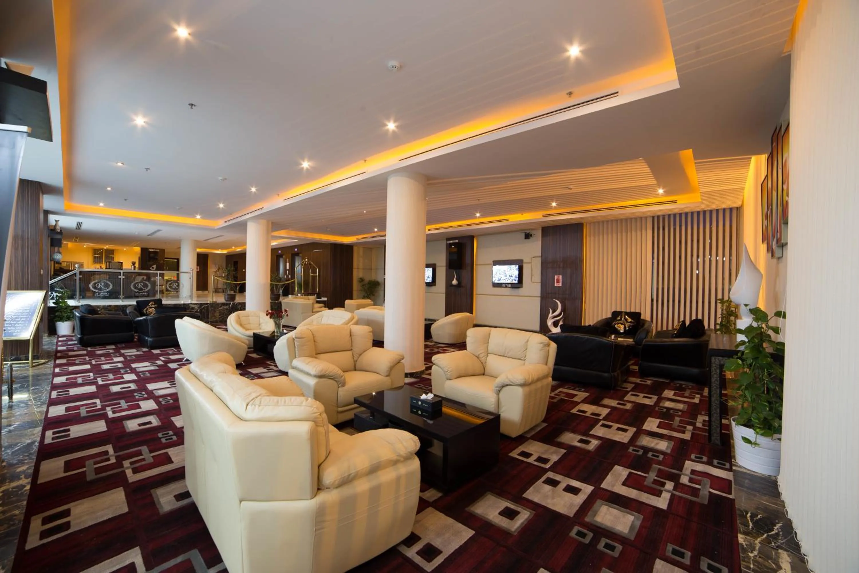 Lobby or reception in رؤوم إن للشقق الفندقية-Raoum Inn Hotel Apartments