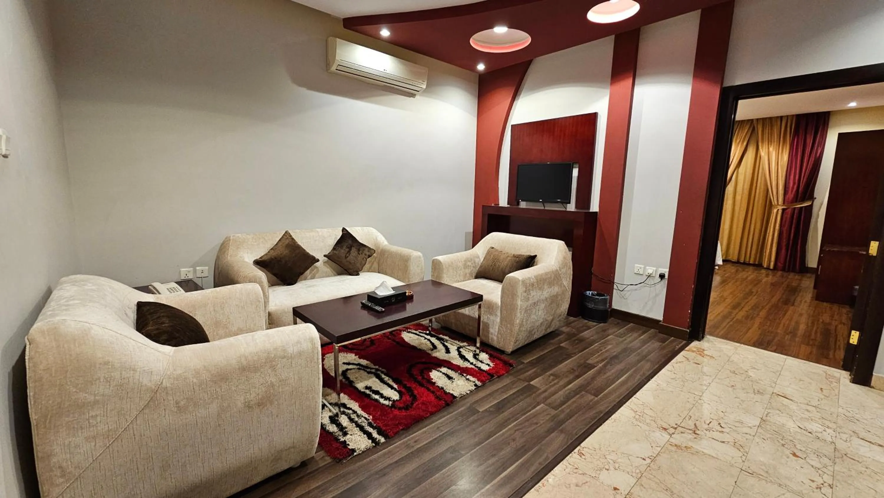 Living room in رؤوم إن للشقق الفندقية-Raoum Inn Hotel Apartments
