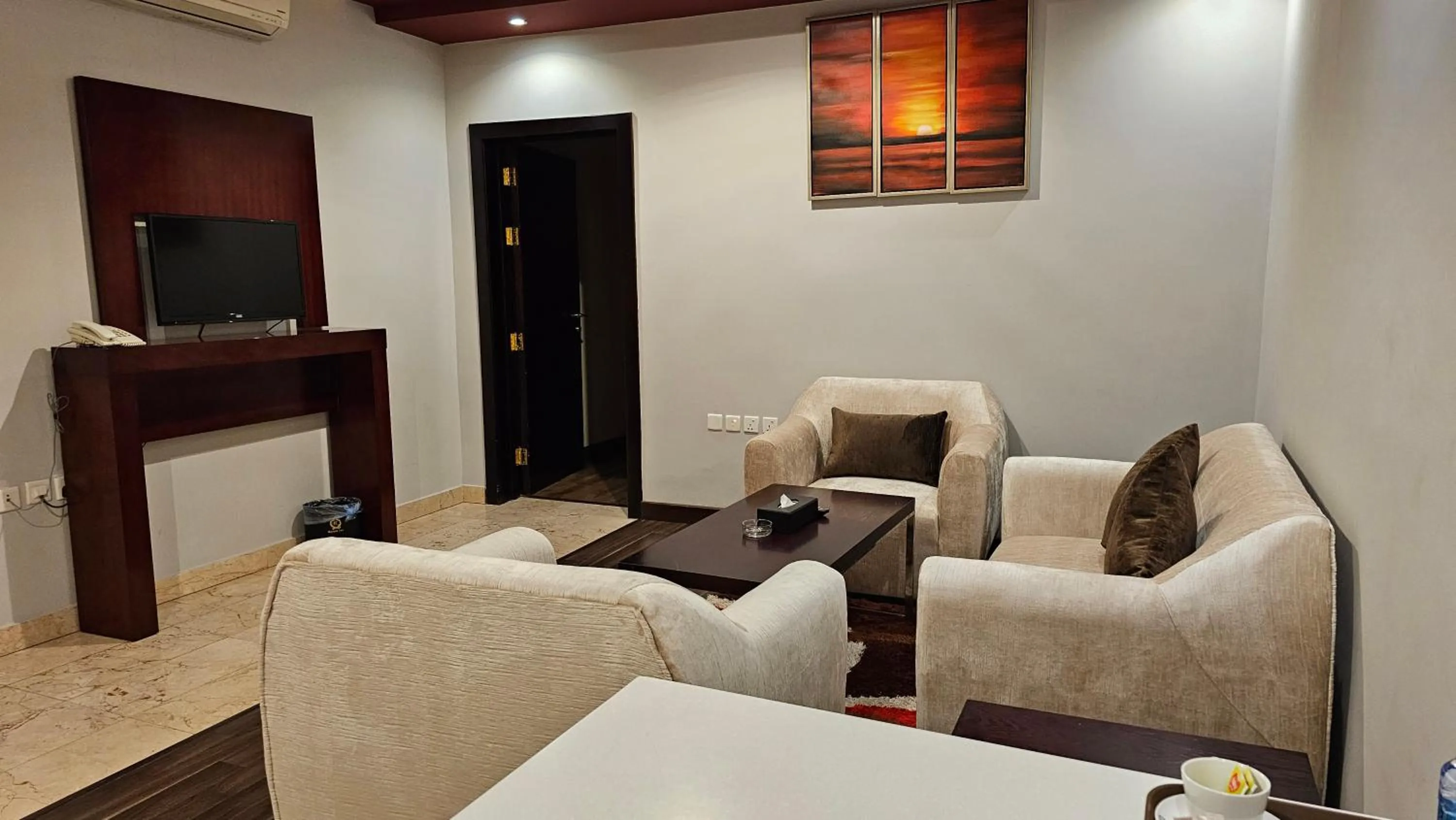 Seating area in رؤوم إن للشقق الفندقية-Raoum Inn Hotel Apartments