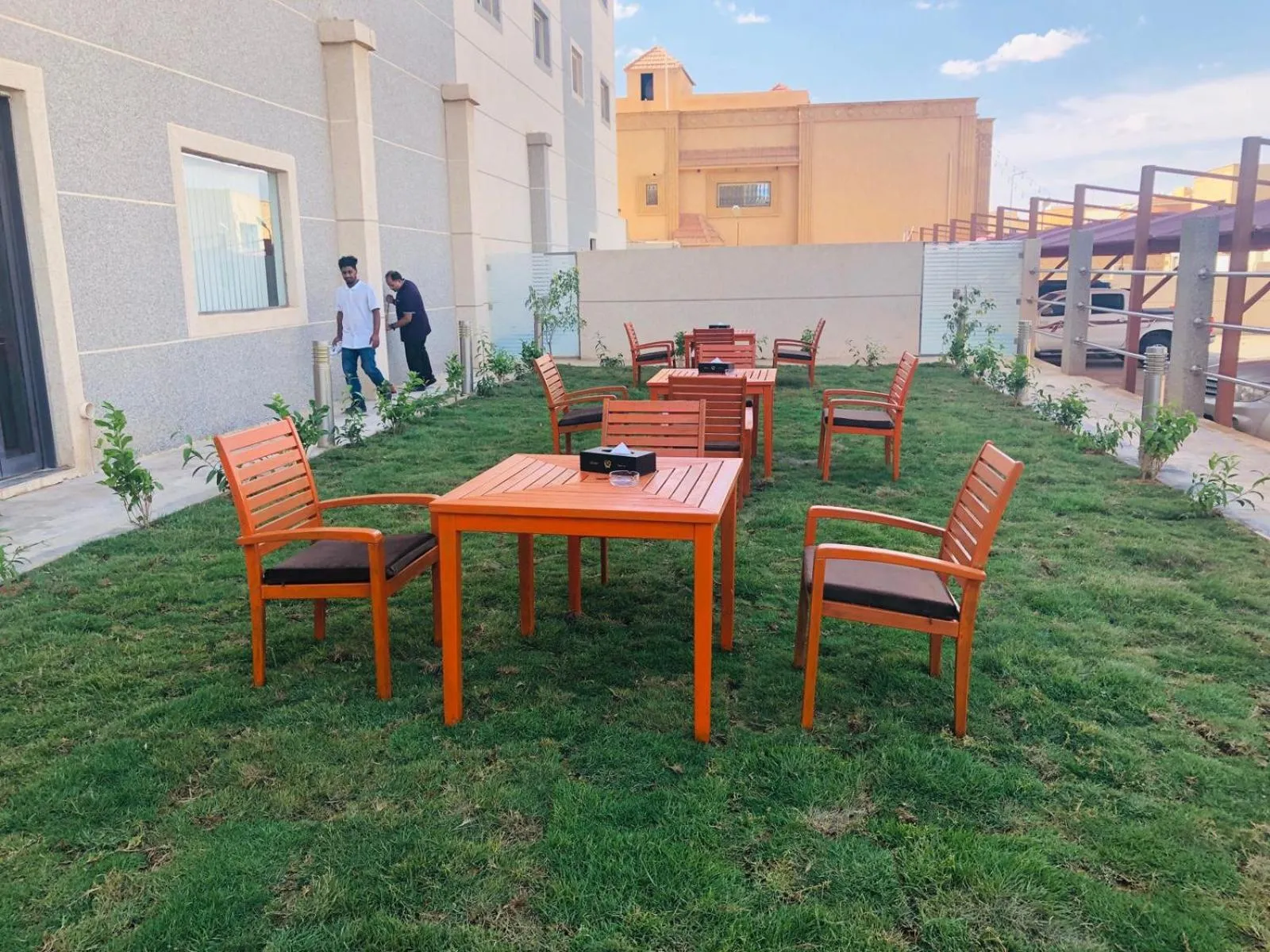 Garden in رؤوم إن للشقق الفندقية-Raoum Inn Hotel Apartments
