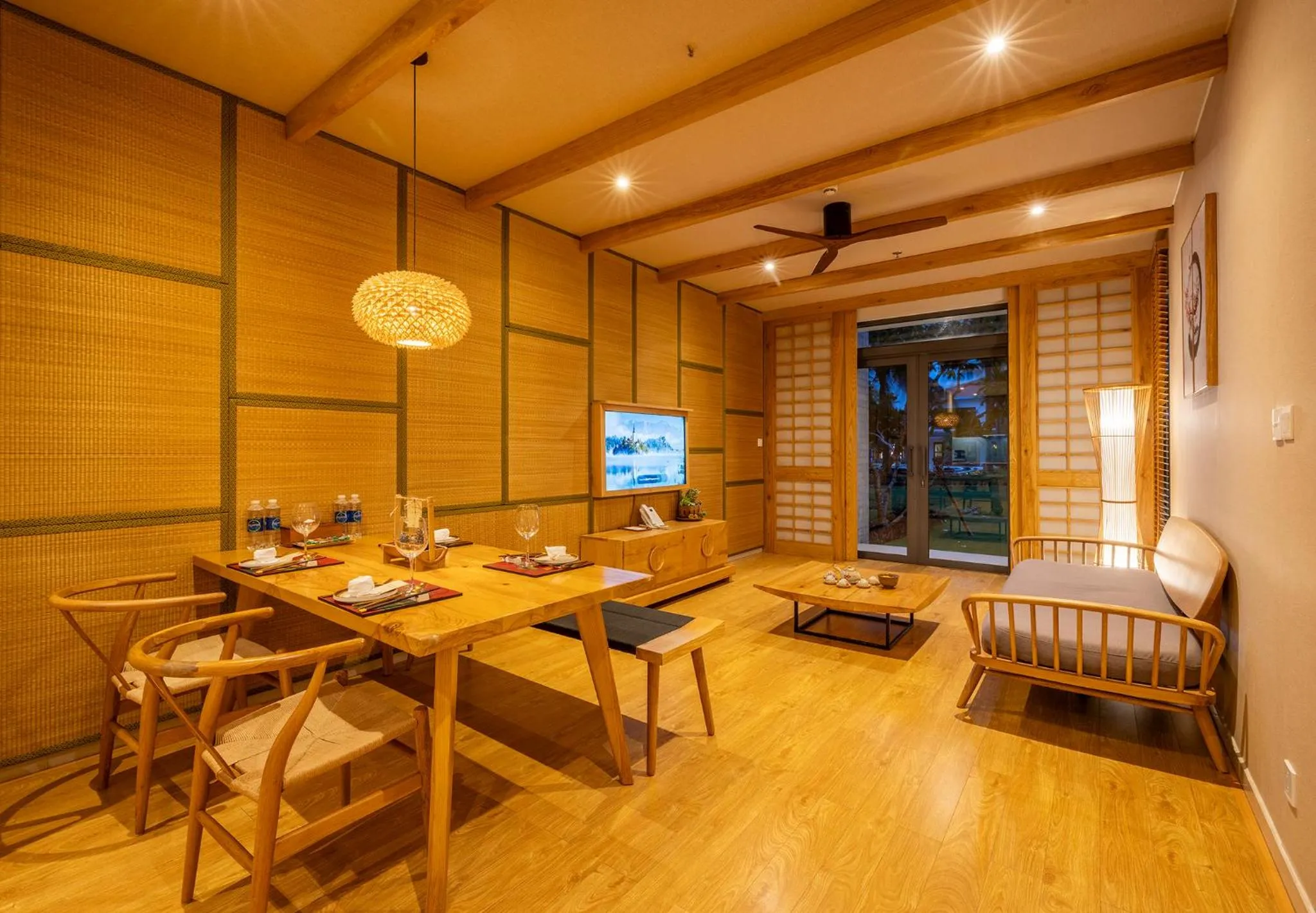 Kitchen or kitchenette in Maha Mangala Zen Garden & Residence