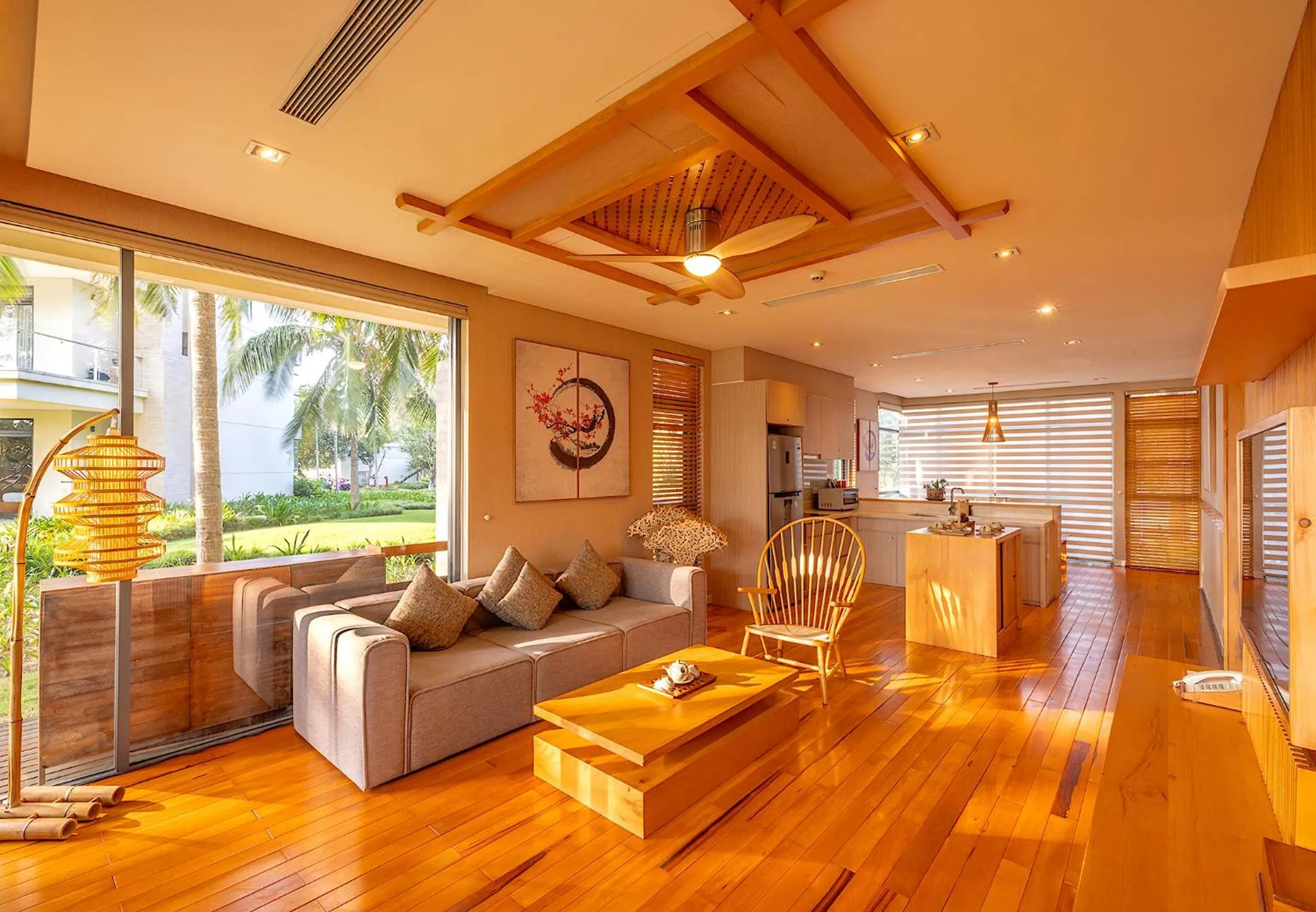 Kitchen or kitchenette in Maha Mangala Zen Garden & Residence